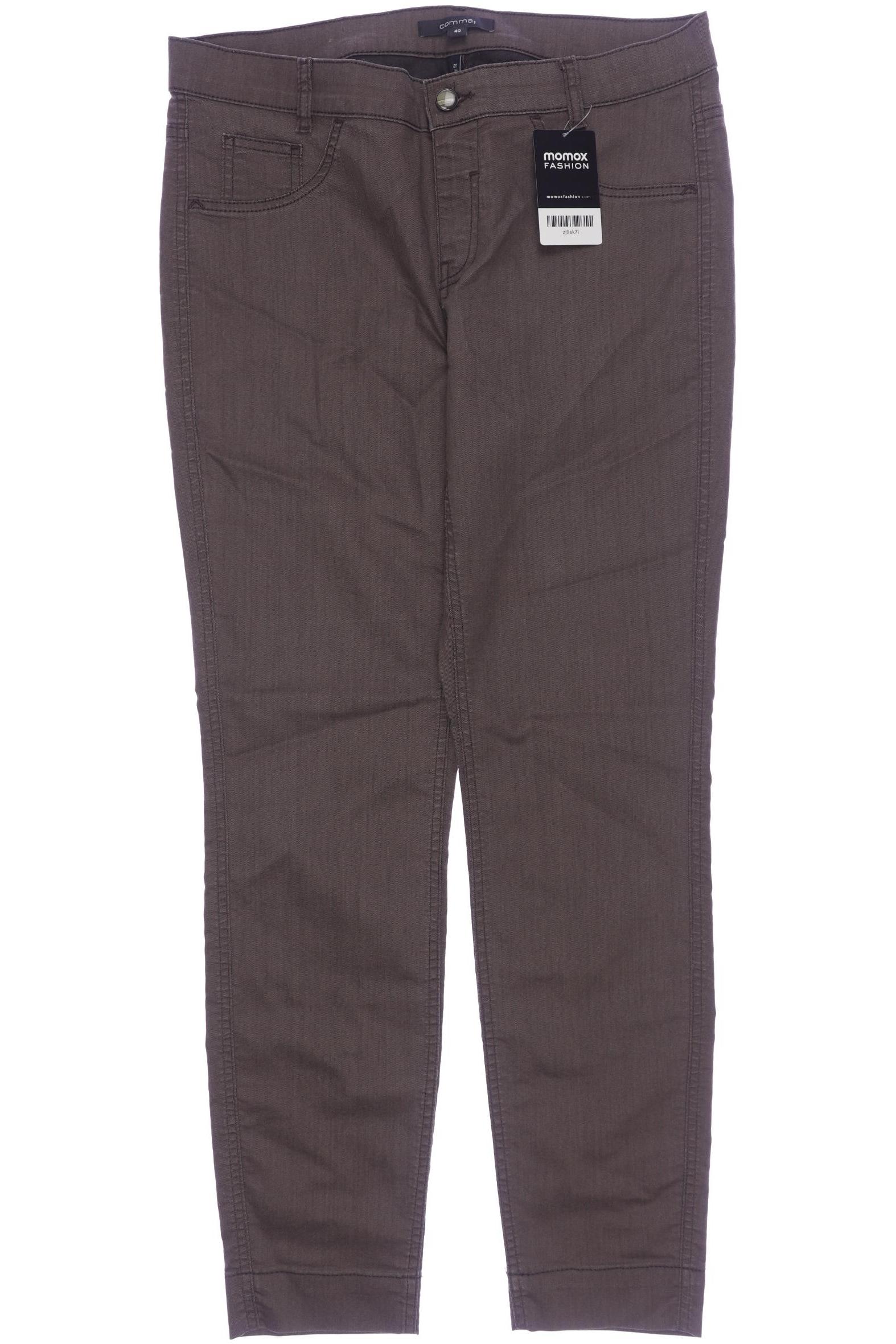 

Comma Damen Stoffhose, braun, Gr. 40