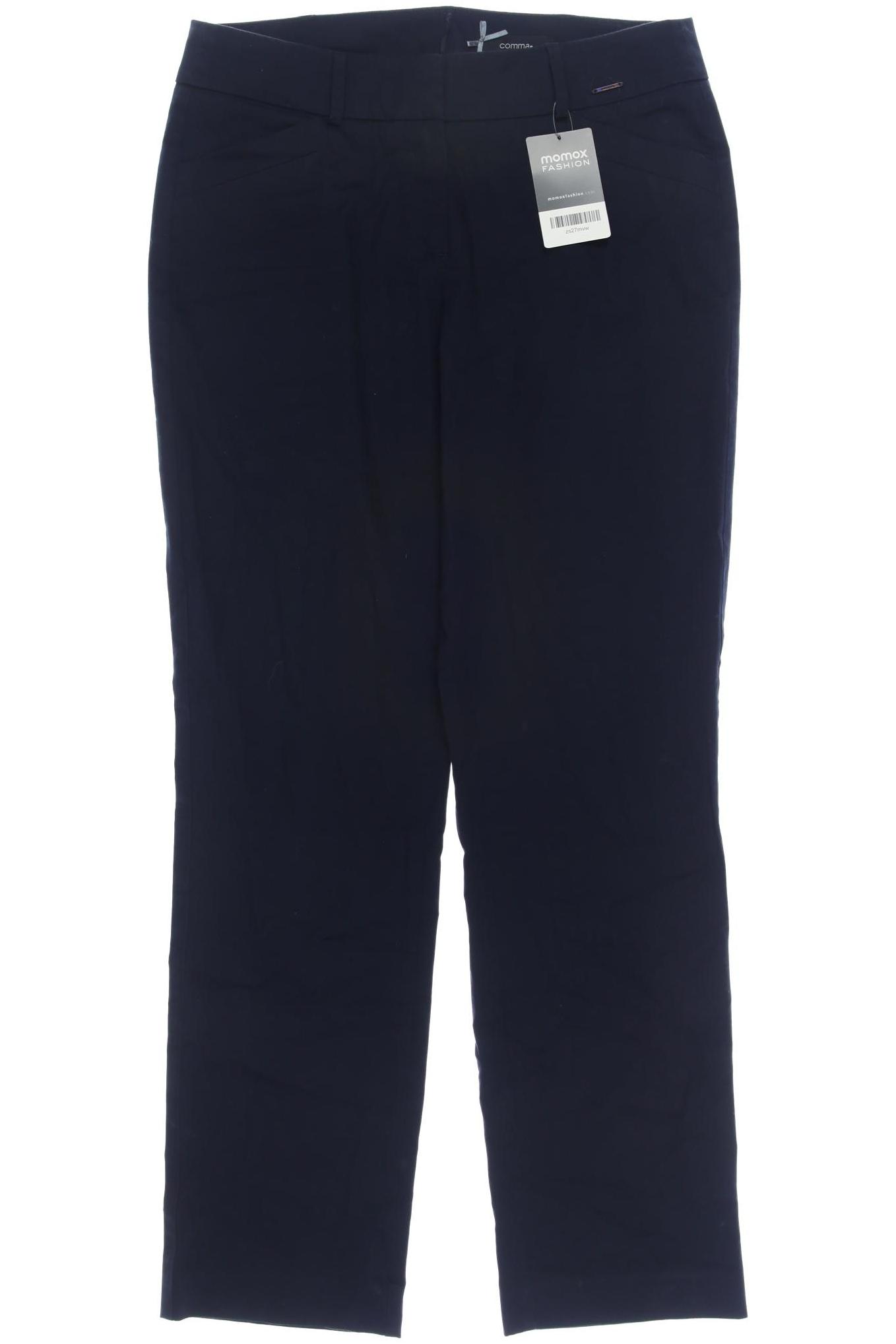 

Comma Damen Stoffhose, marineblau, Gr. 36