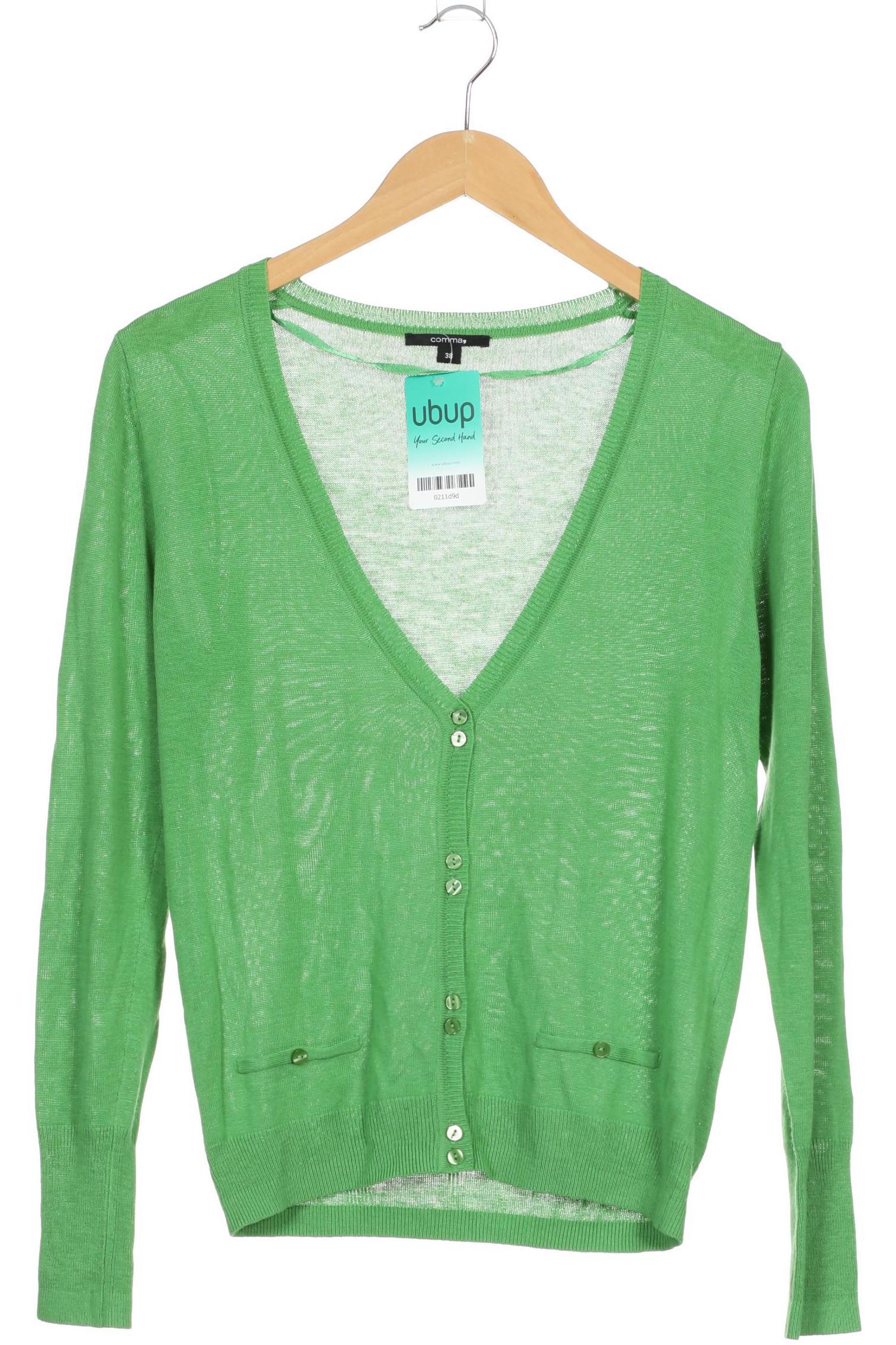 

Comma Damen Strickjacke, grün, Gr. 38