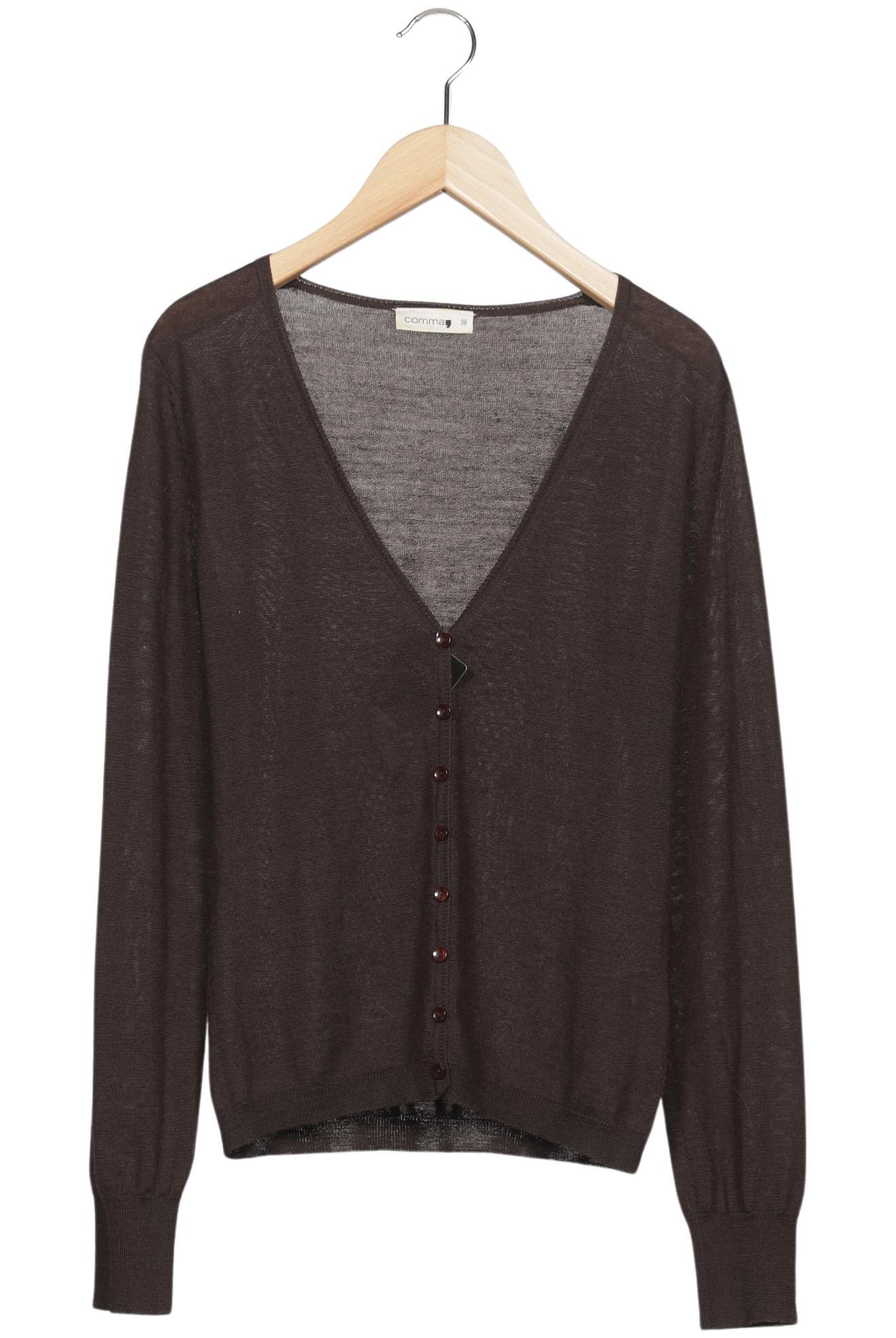 

Comma Damen Strickjacke, braun, Gr. 38