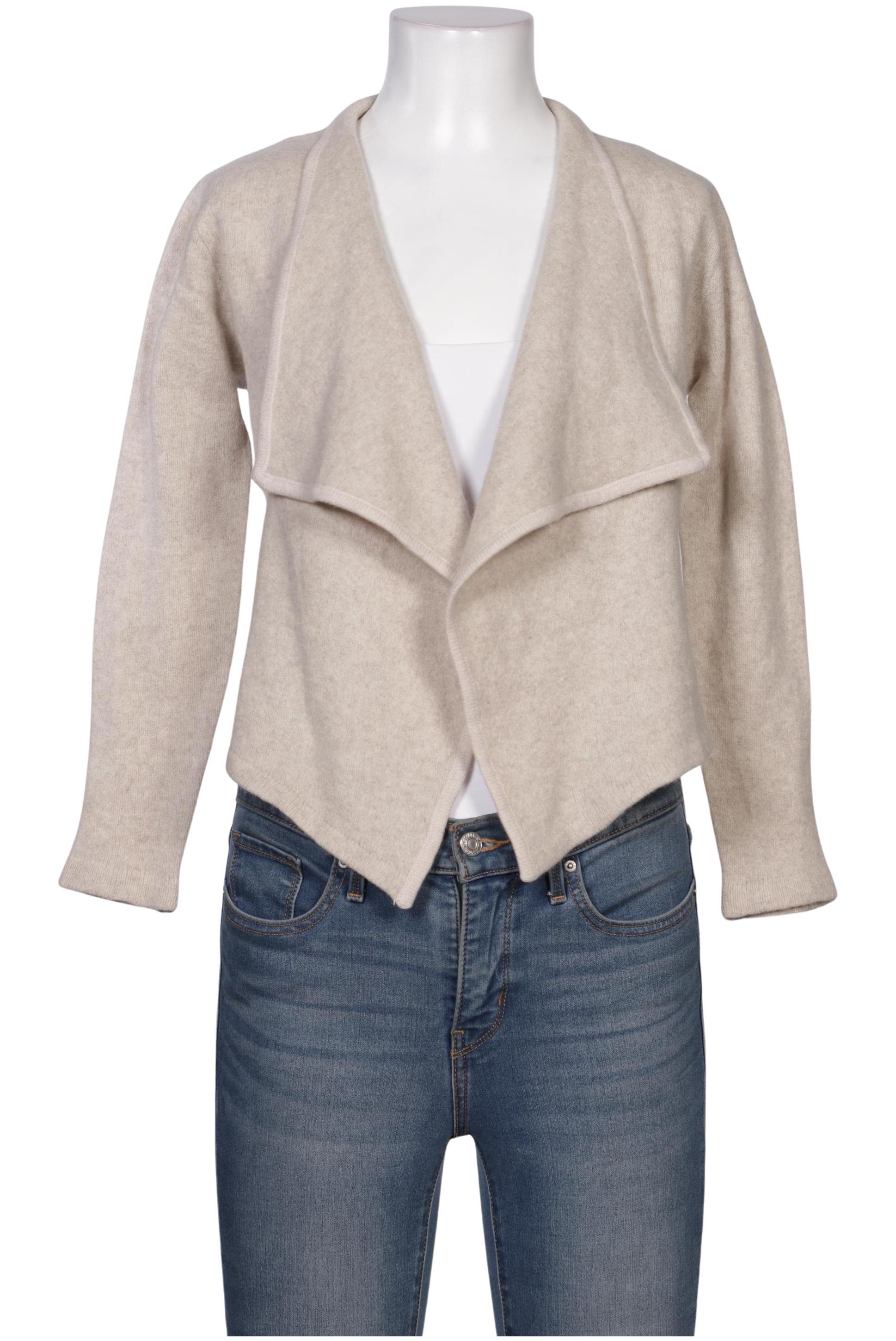 

Comma Damen Strickjacke, beige, Gr. 38