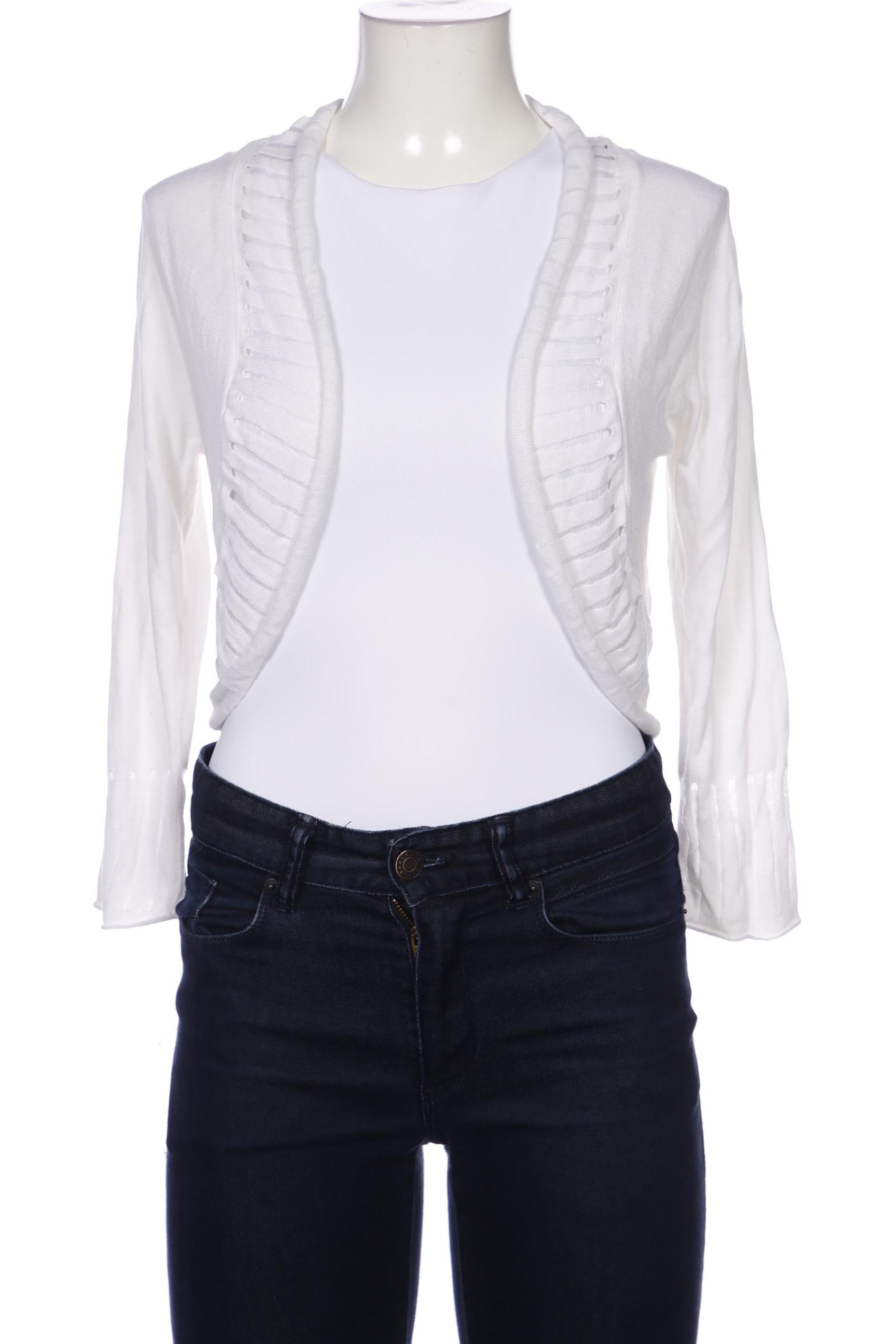 

Comma Damen Strickjacke, weiß, Gr. 40