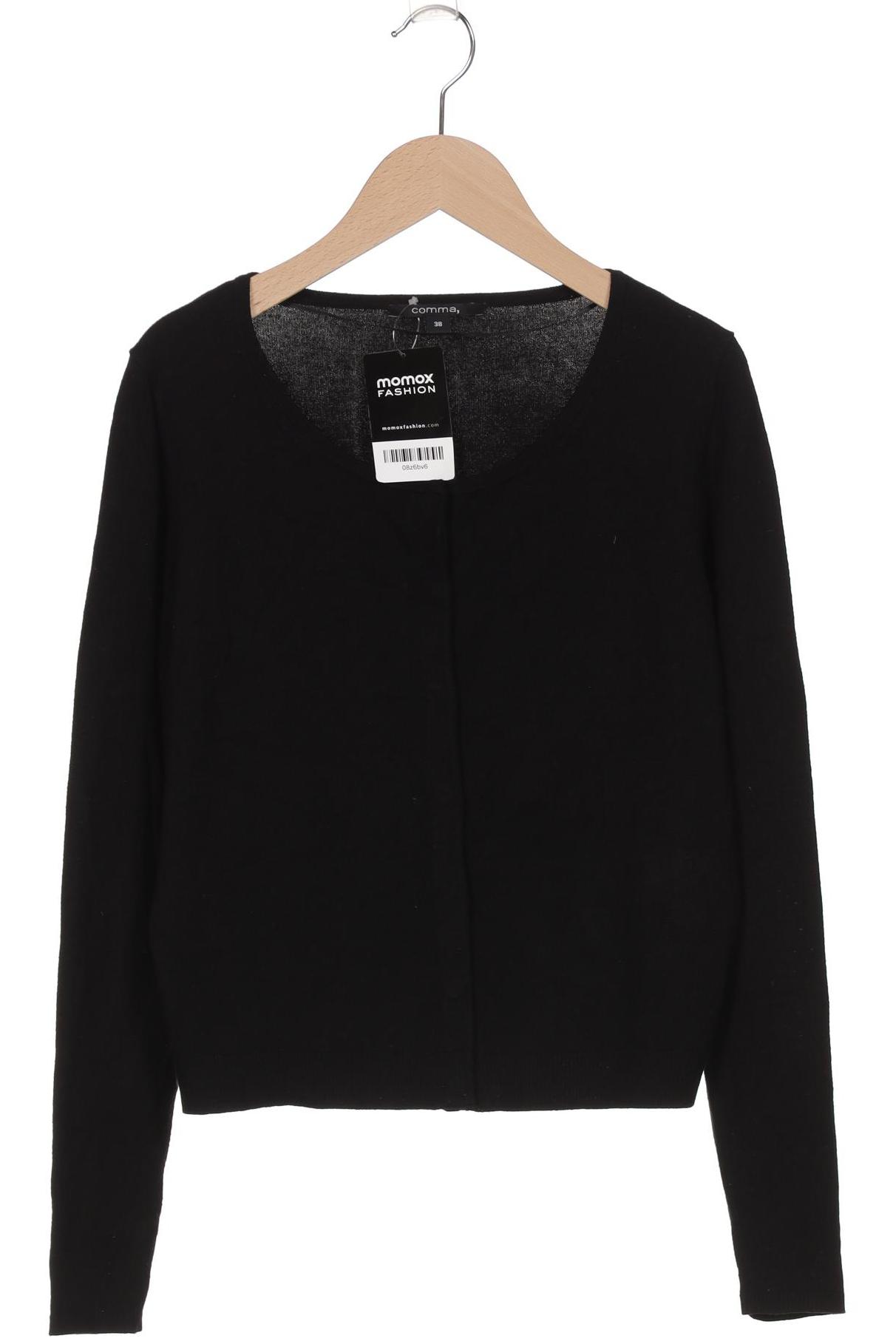 

Comma Damen Strickjacke, schwarz, Gr. 38