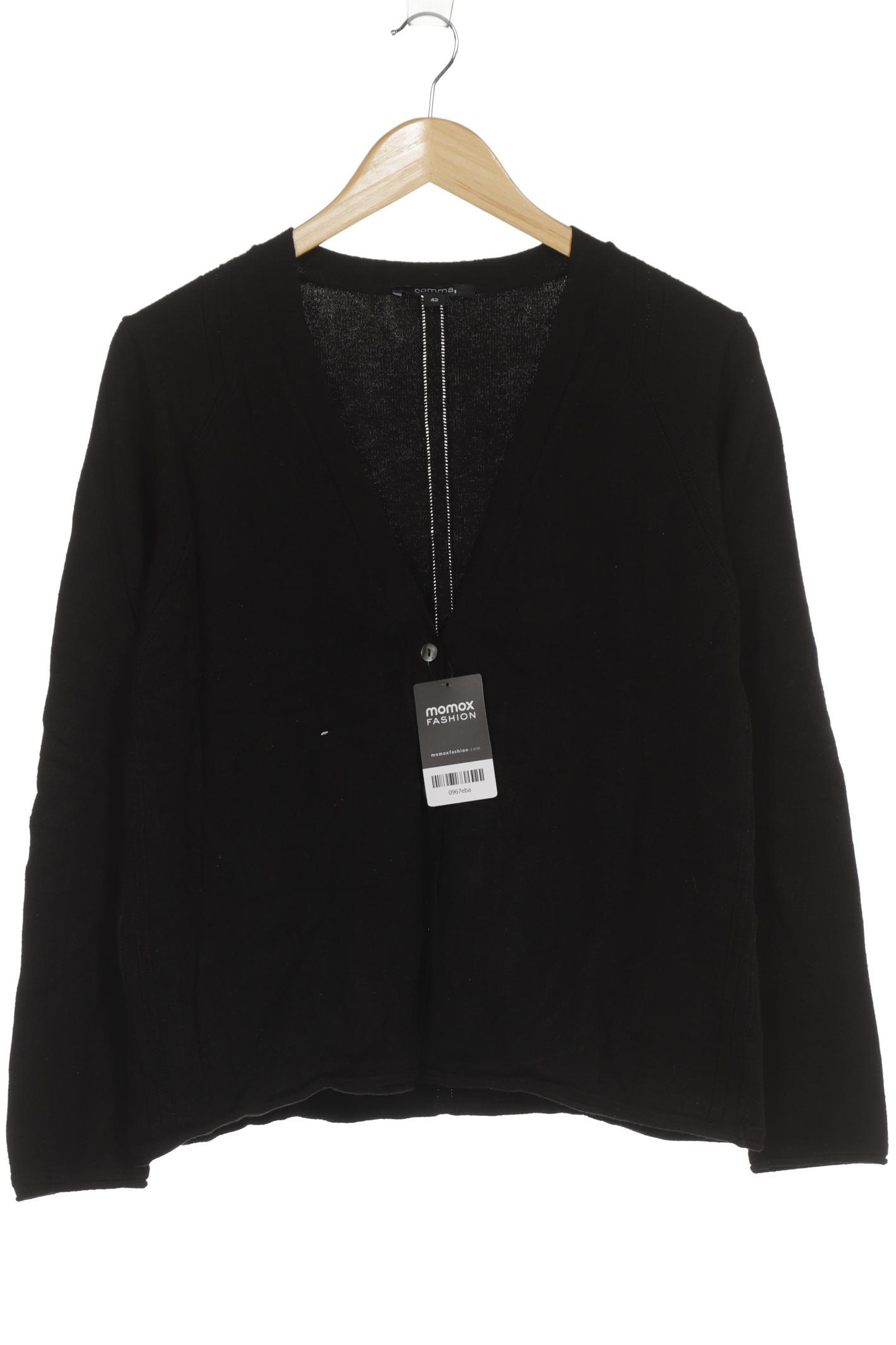 

Comma Damen Strickjacke, schwarz, Gr. 42
