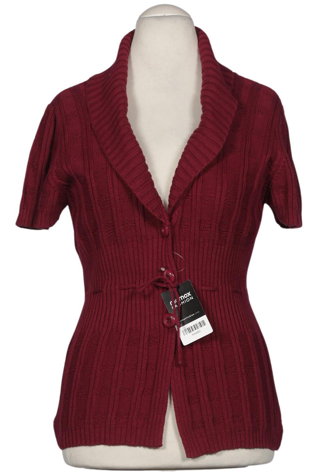 

Comma Damen Strickjacke, bordeaux, Gr. 42