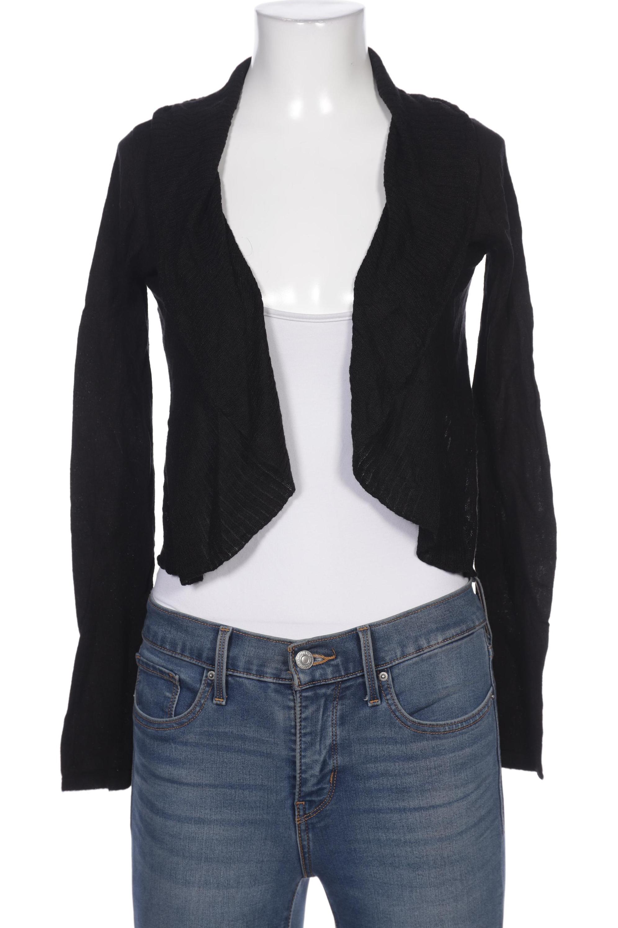 

Comma Damen Strickjacke, schwarz, Gr. 34