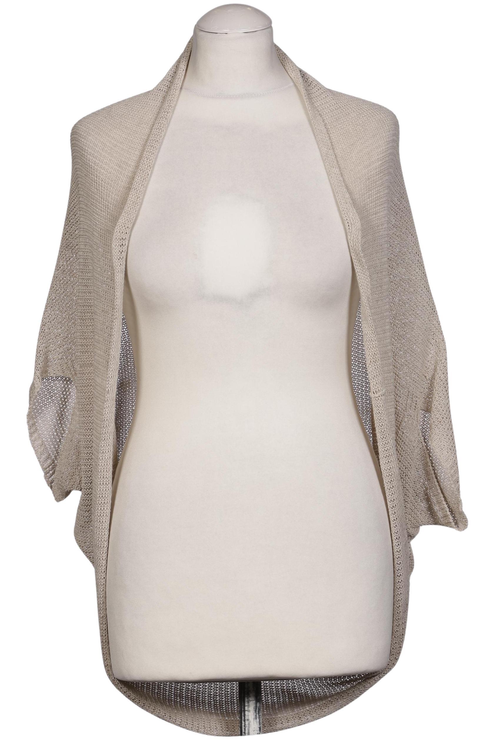 

Comma Damen Strickjacke, beige, Gr. 34