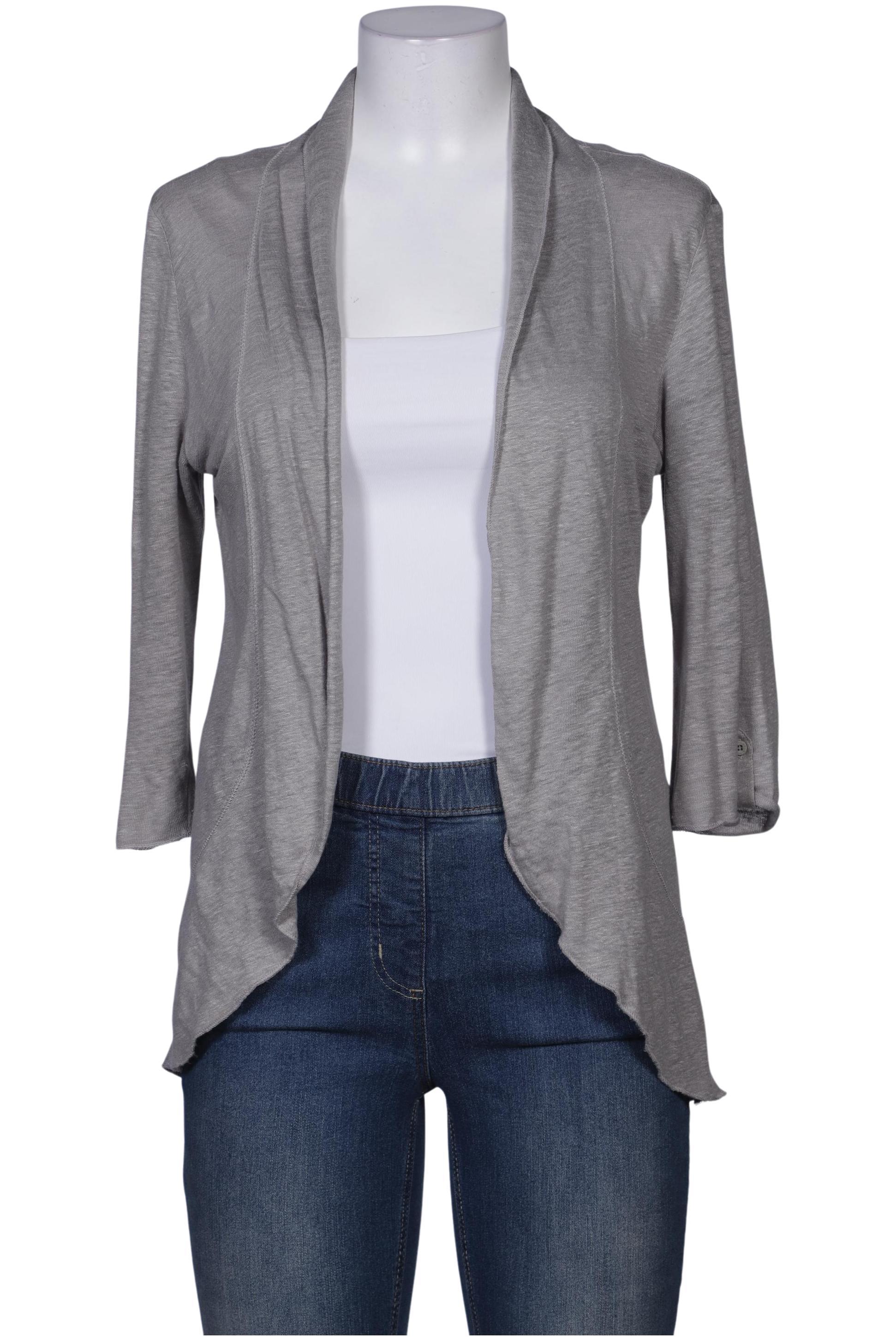 

Comma Damen Strickjacke, grau, Gr. 38