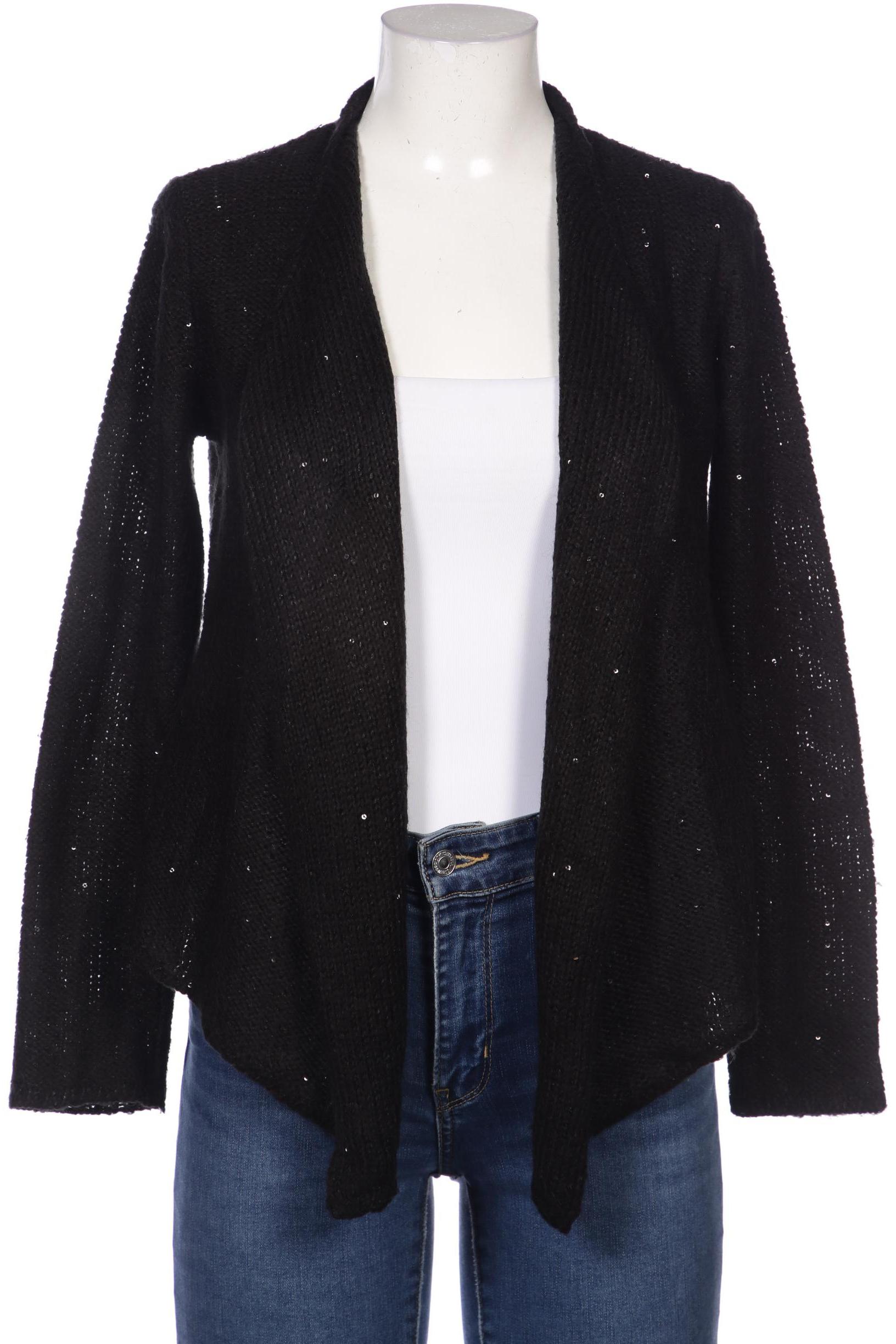 

Comma Damen Strickjacke, schwarz, Gr. 38