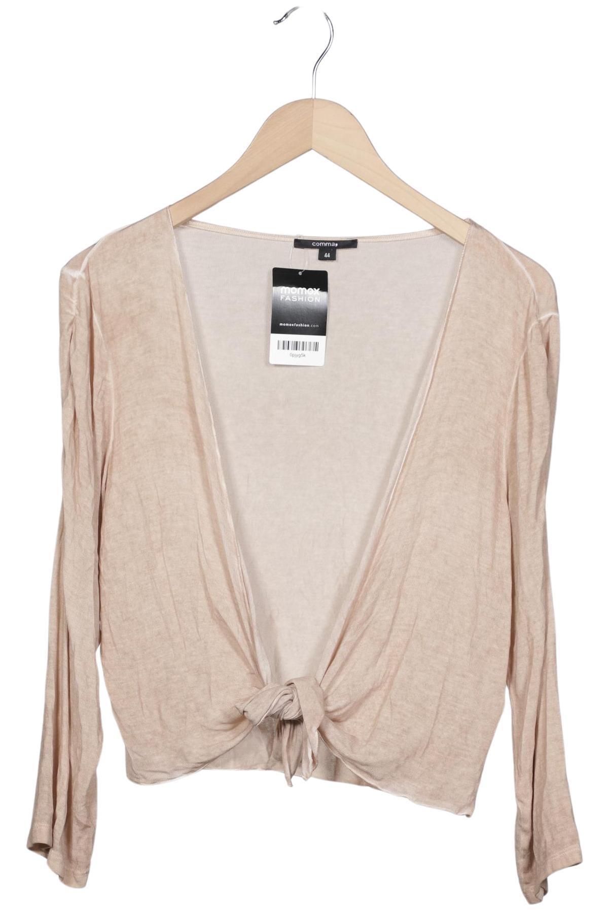 

Comma Damen Strickjacke, beige, Gr. 44