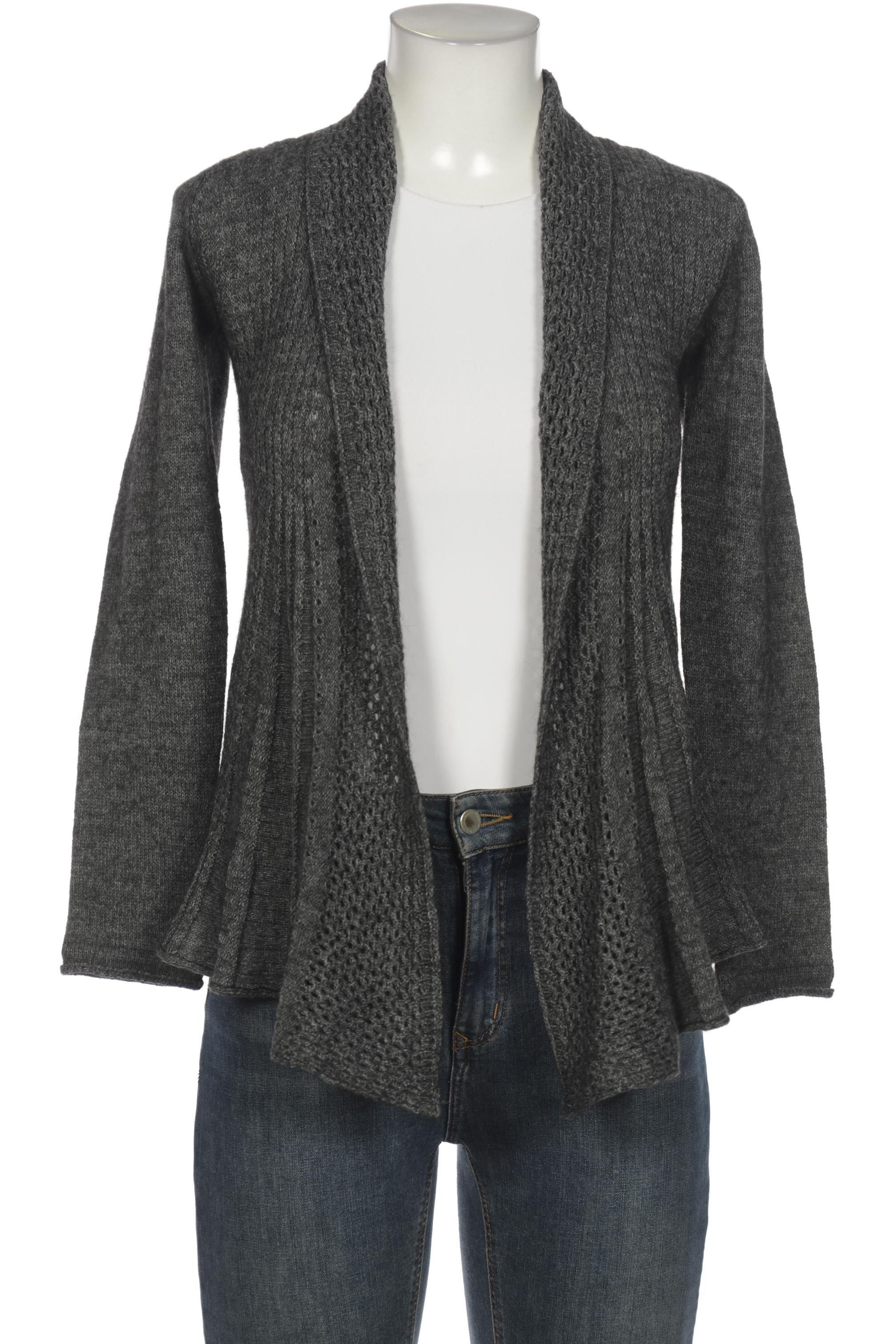 

Comma Damen Strickjacke, grau, Gr. 36