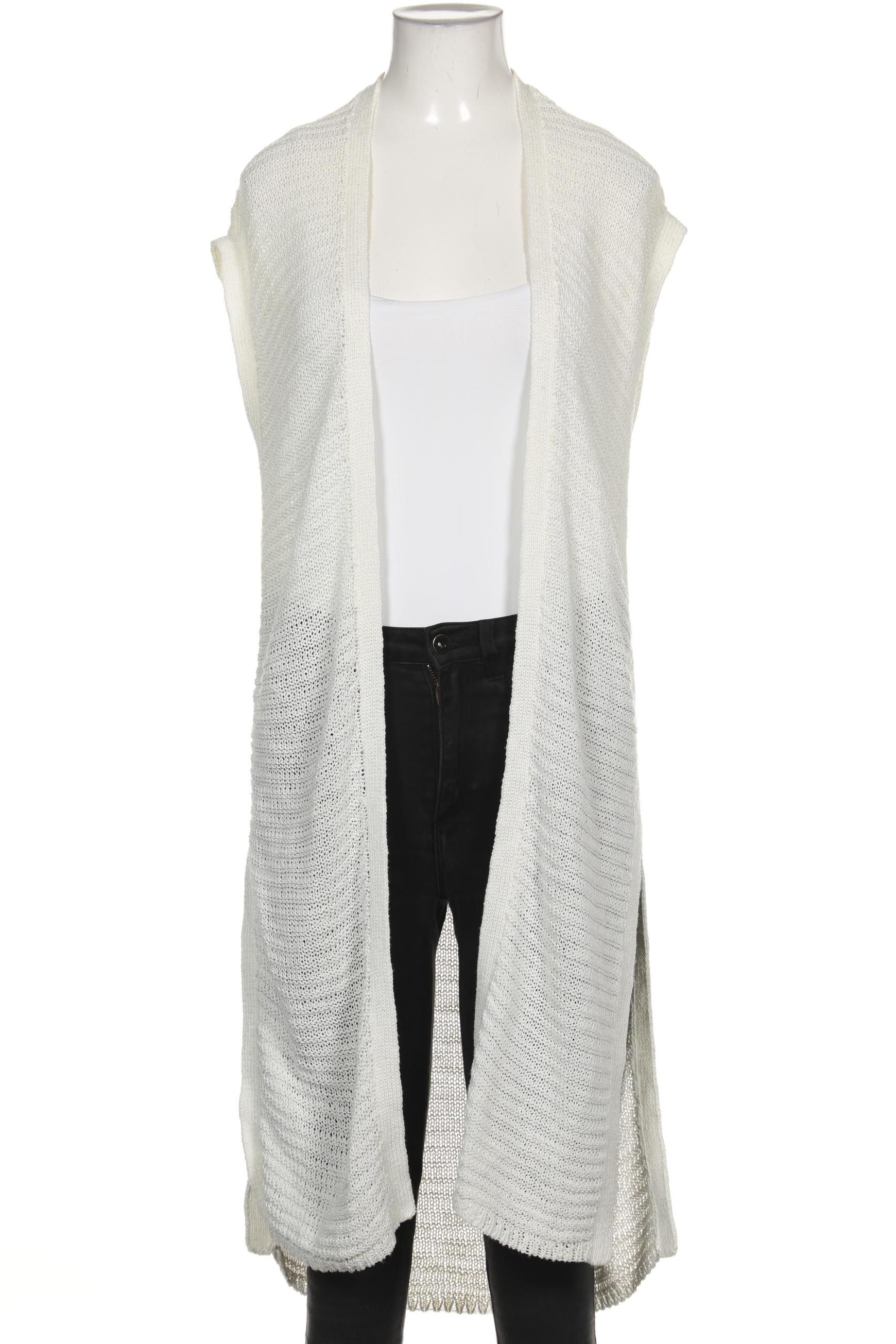 

Comma Damen Strickjacke, weiß, Gr. 36