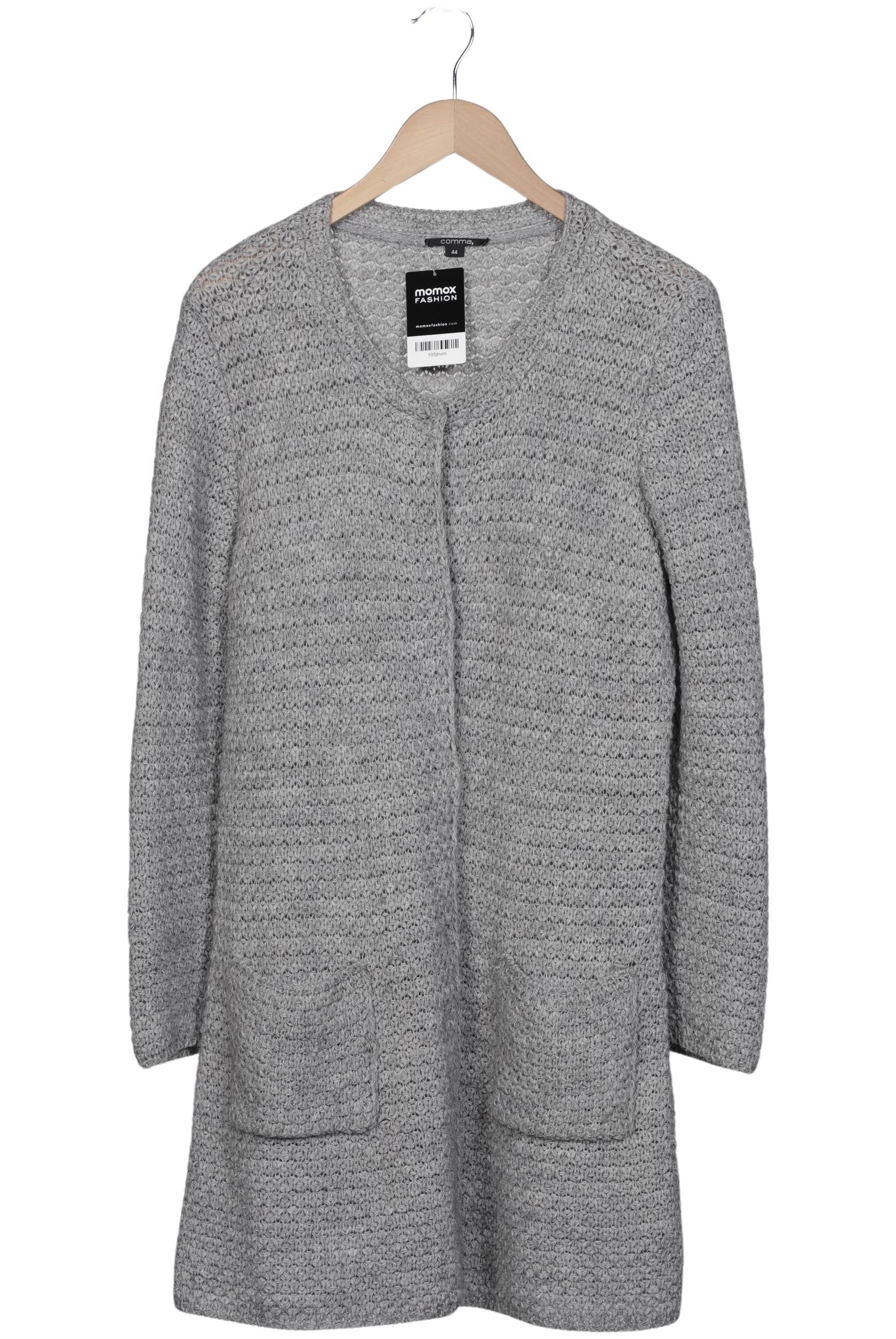 

Comma Damen Strickjacke, grau, Gr. 44
