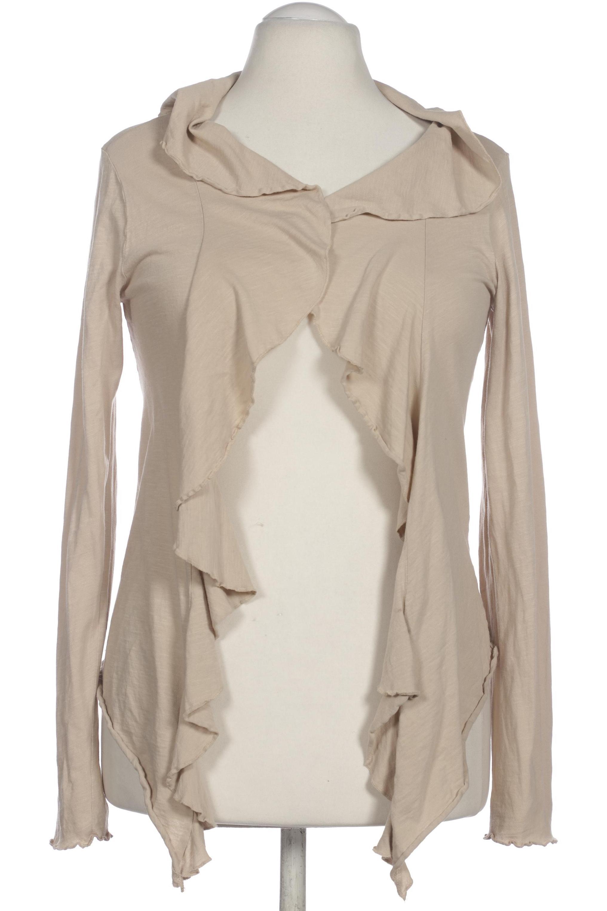 

Comma Damen Strickjacke, beige, Gr. 38