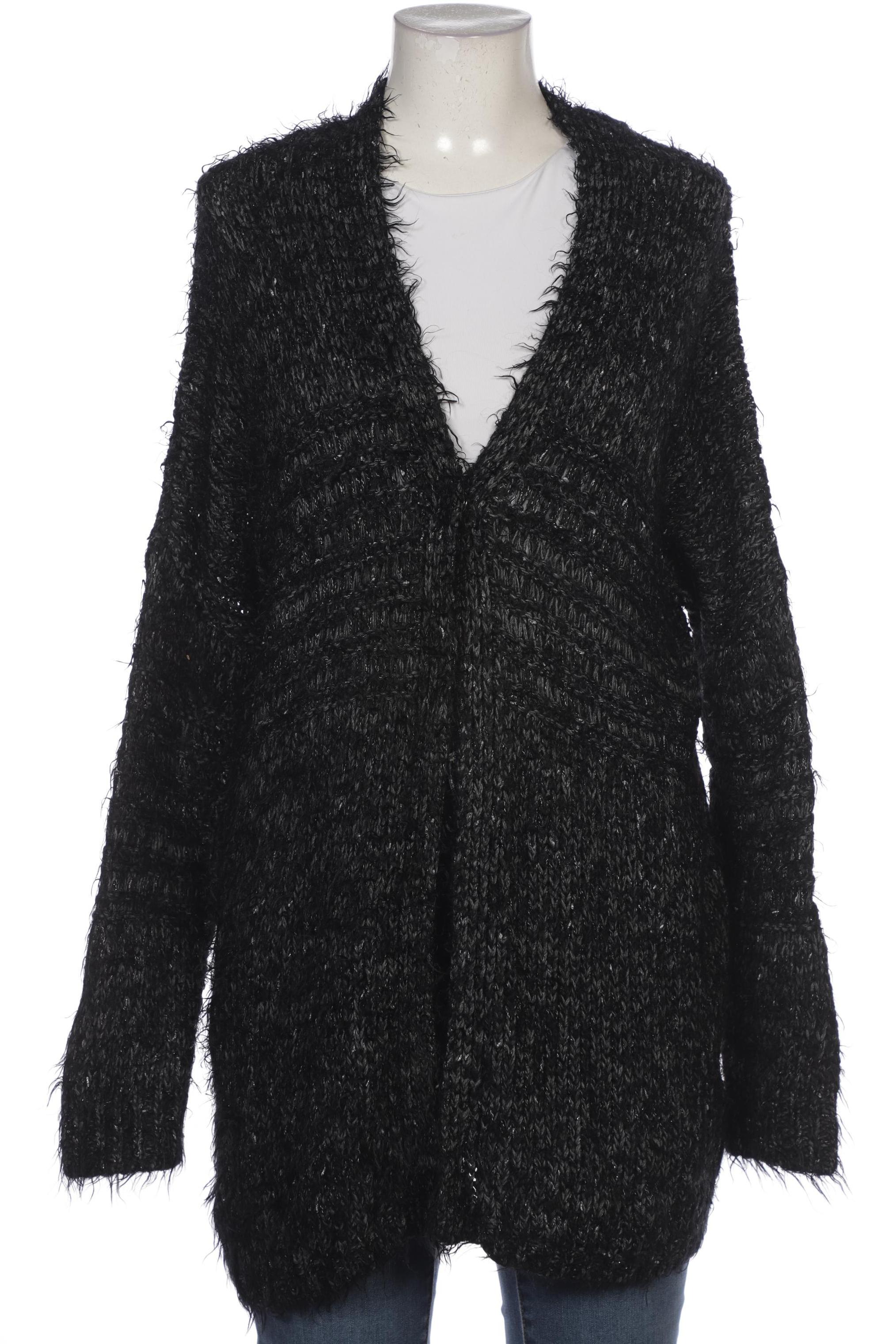 

Comma Damen Strickjacke, schwarz, Gr. 40