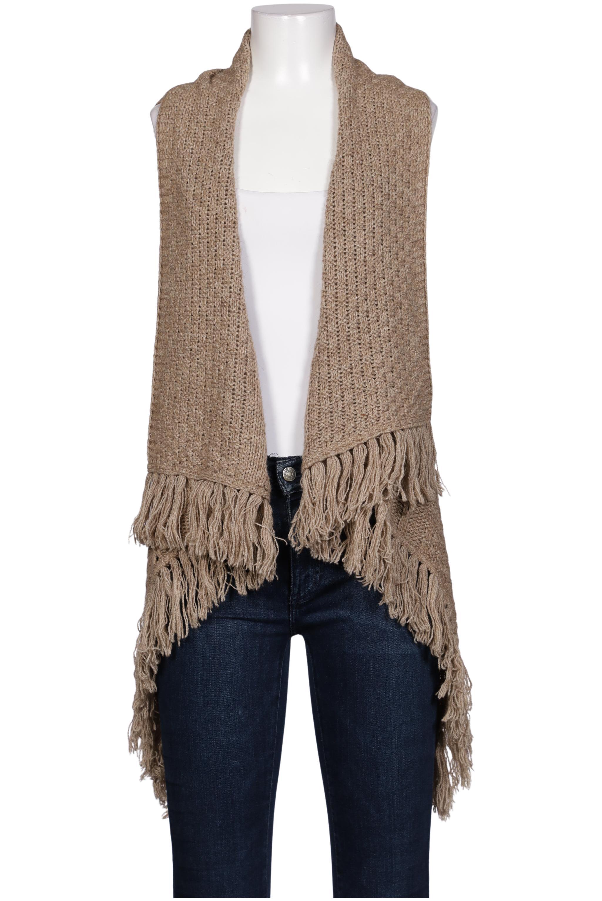 

Comma Damen Strickjacke, beige, Gr. 38