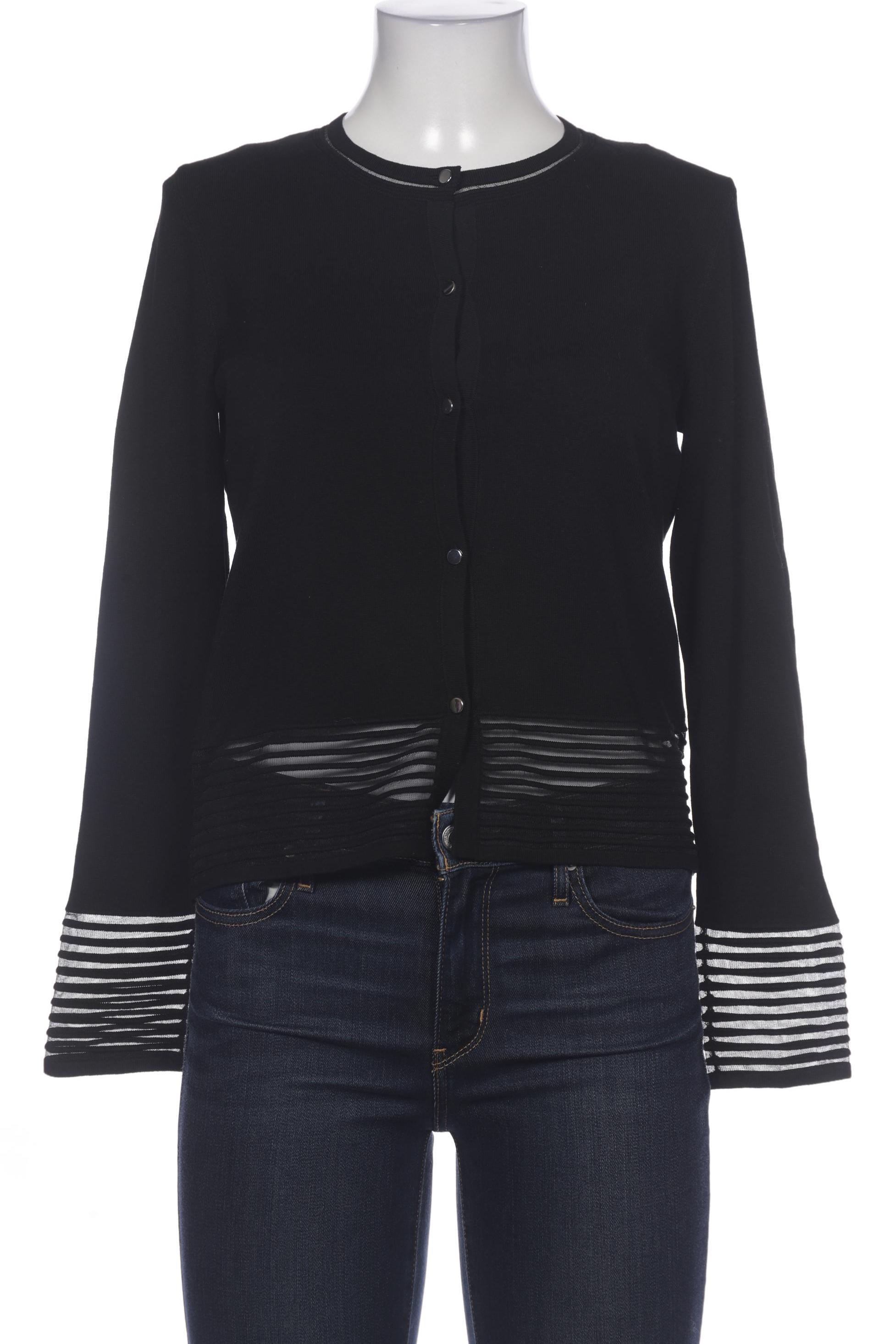 

Comma Damen Strickjacke, schwarz, Gr. 38