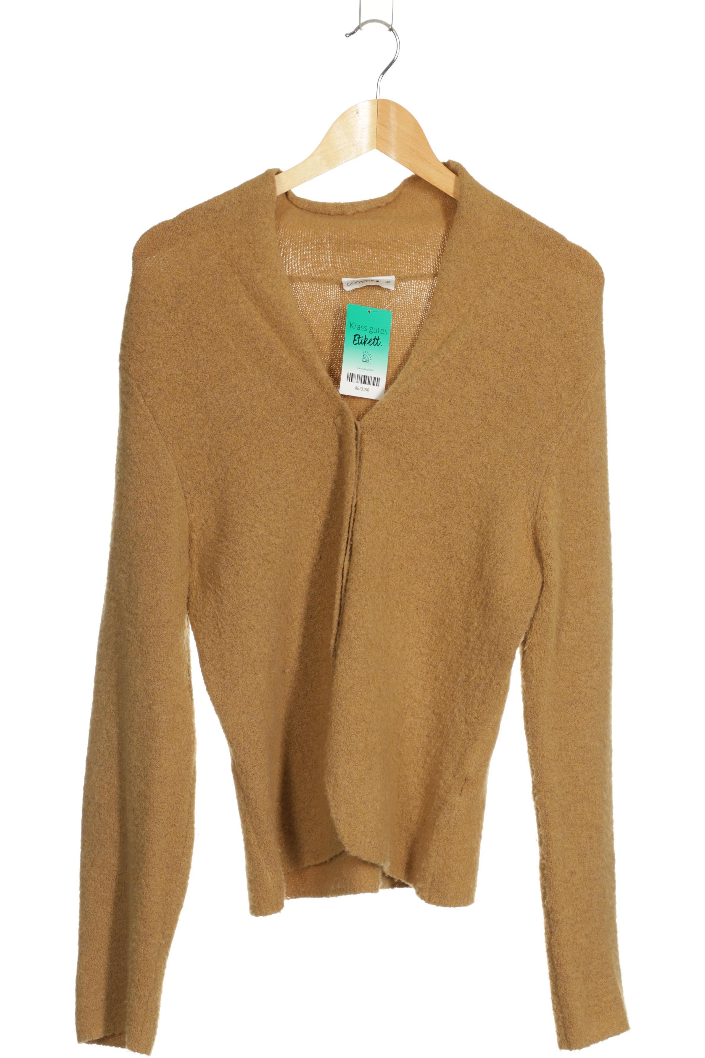 

Comma Damen Strickjacke, beige, Gr. 42