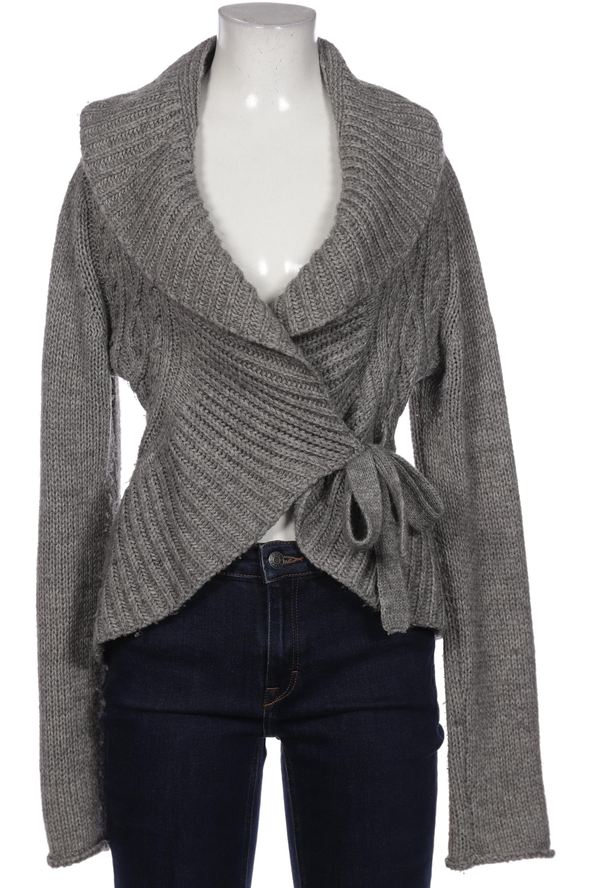 

Comma Damen Strickjacke, grau, Gr. 36