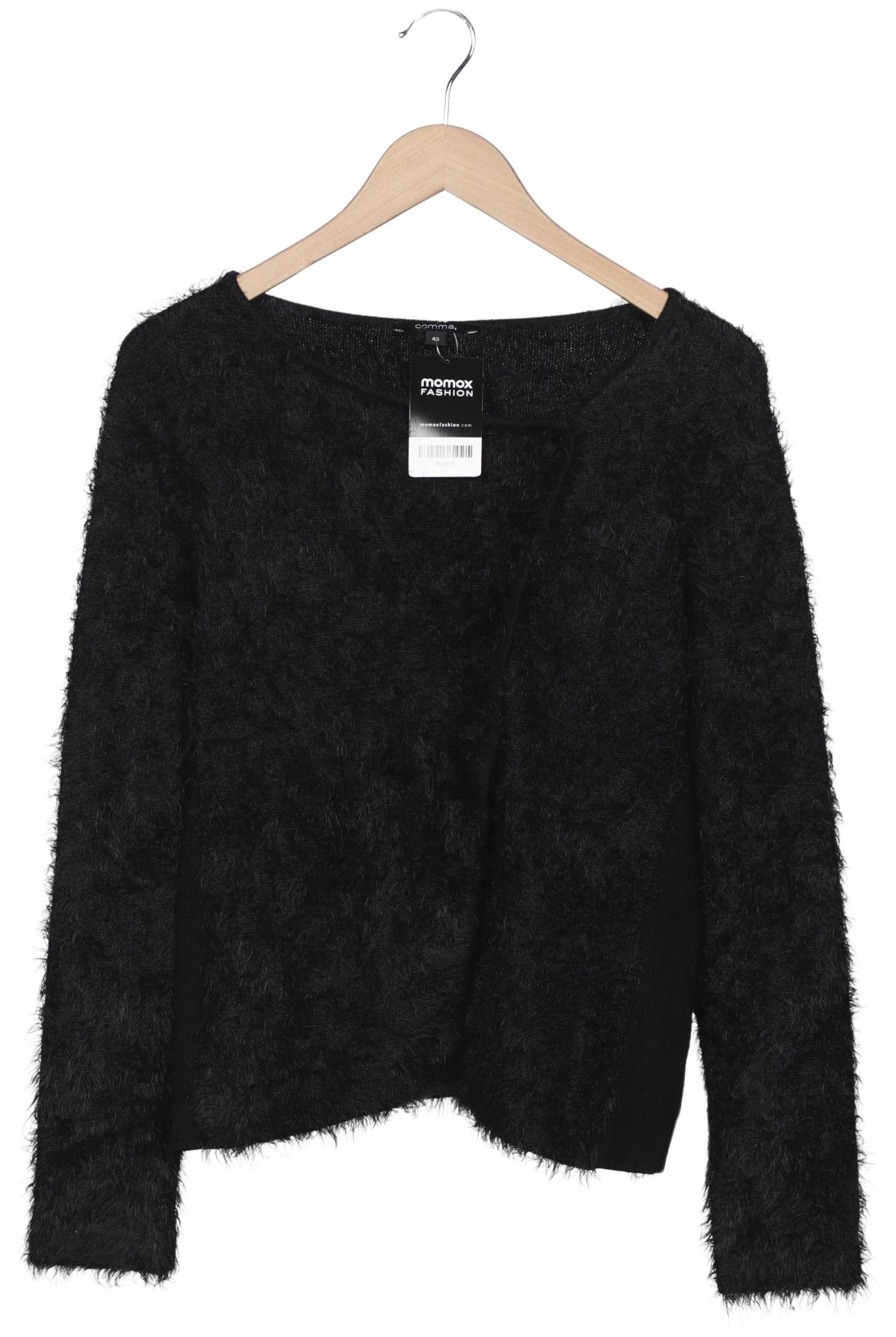 

Comma Damen Strickjacke, schwarz, Gr. 40