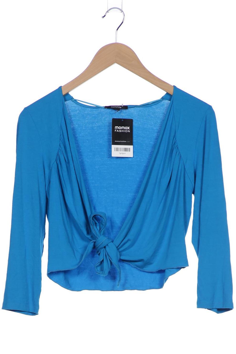 

Comma Damen Strickjacke, blau, Gr. 38