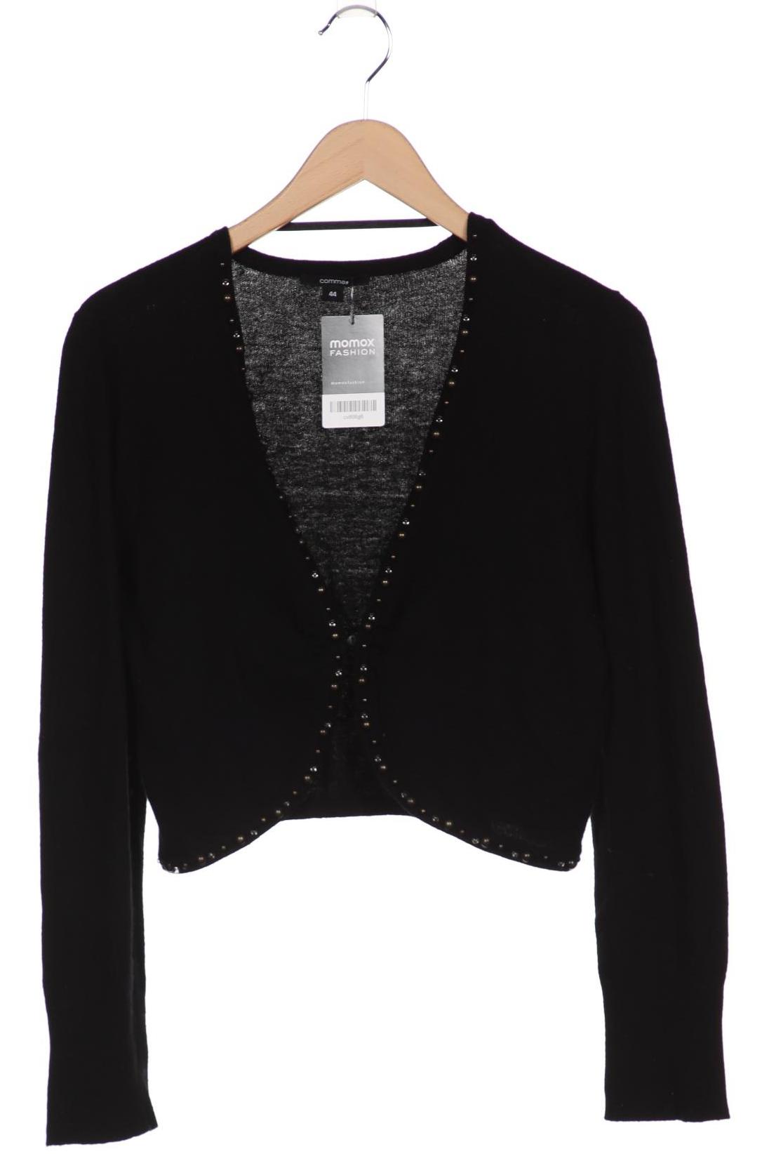

Comma Damen Strickjacke, schwarz, Gr. 44