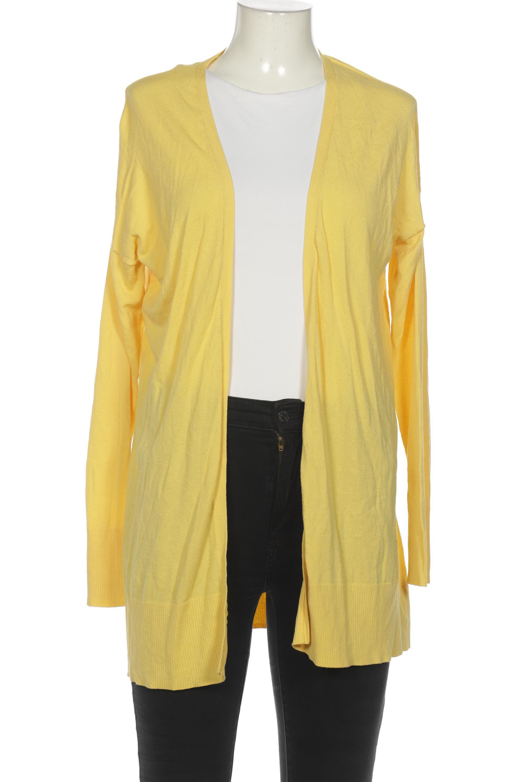 

Comma Damen Strickjacke, gelb, Gr. 38
