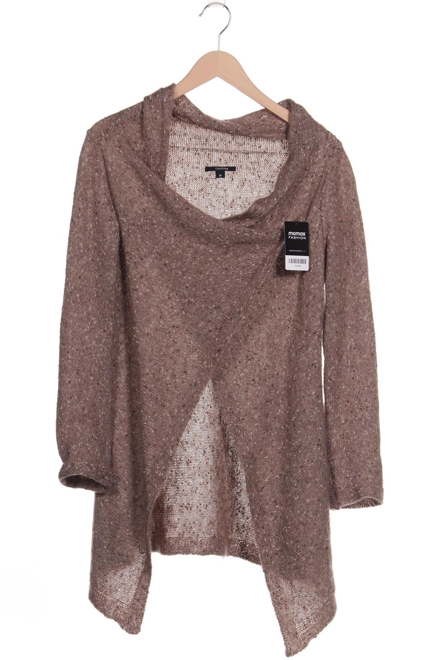 

Comma Damen Strickjacke, braun, Gr. 38