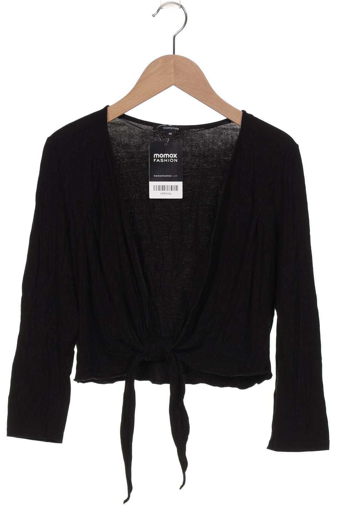 

Comma Damen Strickjacke, schwarz, Gr. 36