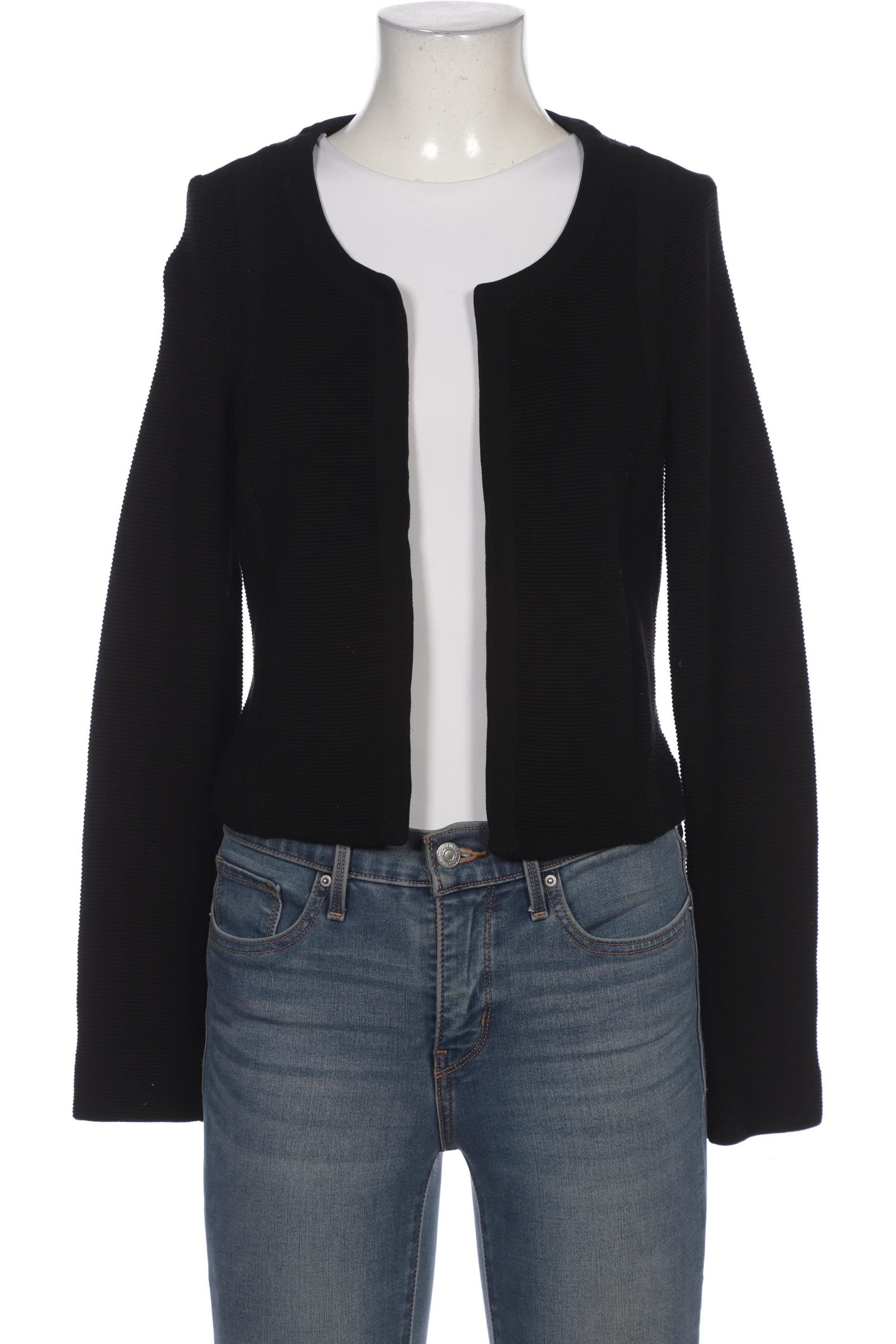

Comma Damen Strickjacke, schwarz, Gr. 38