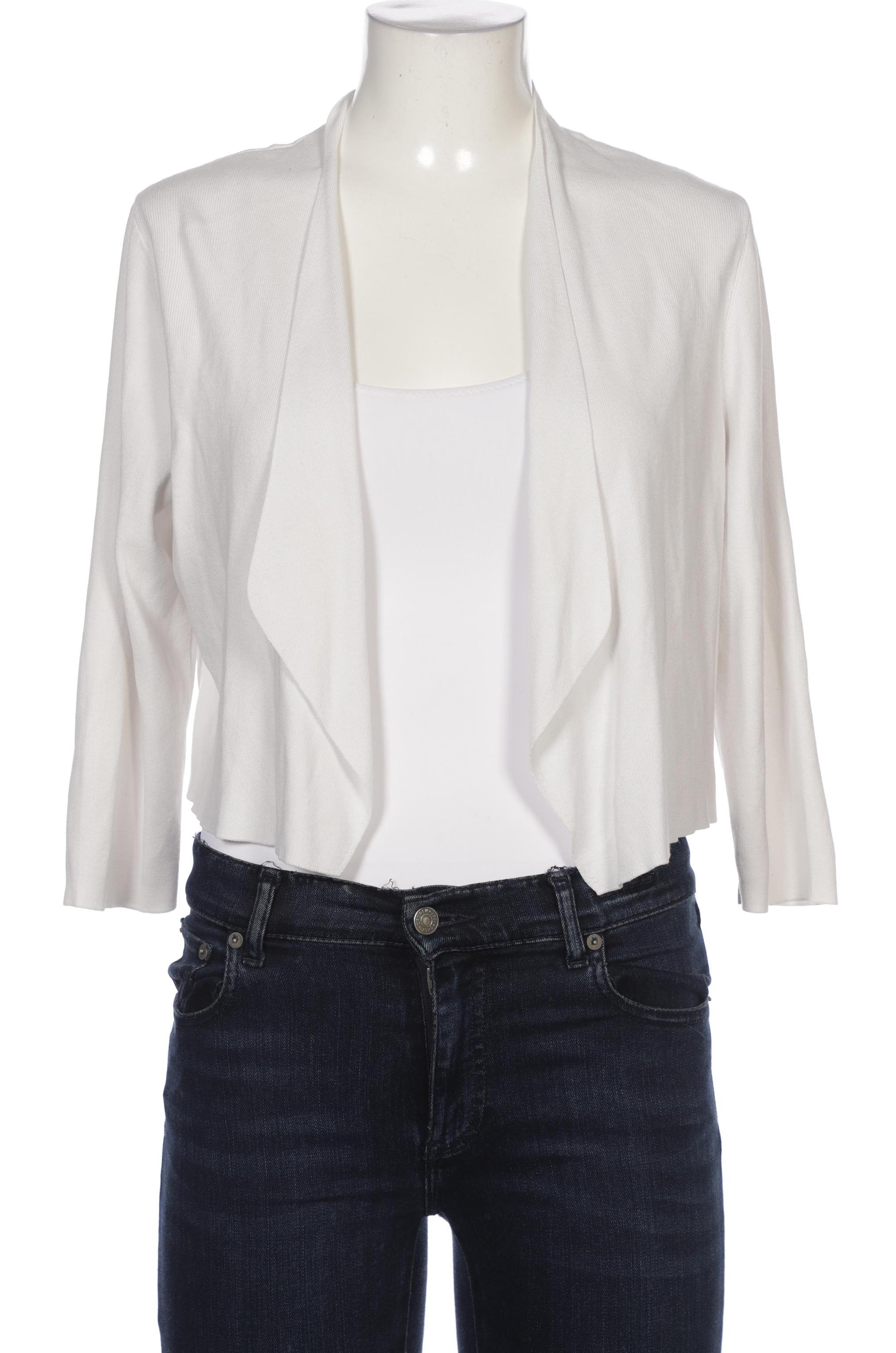 

Comma Damen Strickjacke, weiß, Gr. 42