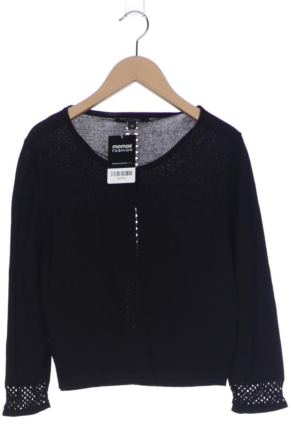 

Comma Damen Strickjacke, schwarz, Gr. 36