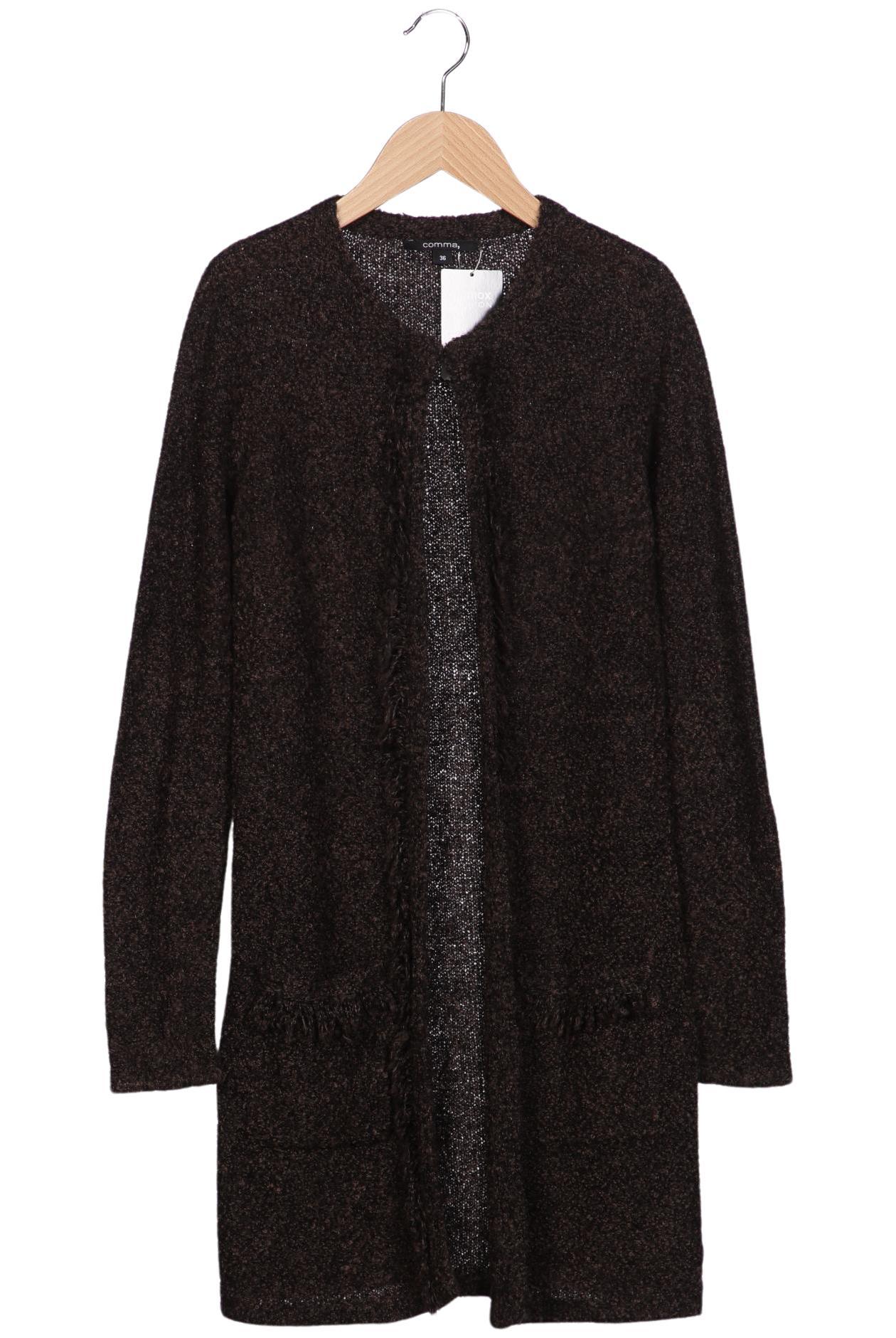 

Comma Damen Strickjacke, braun, Gr. 36
