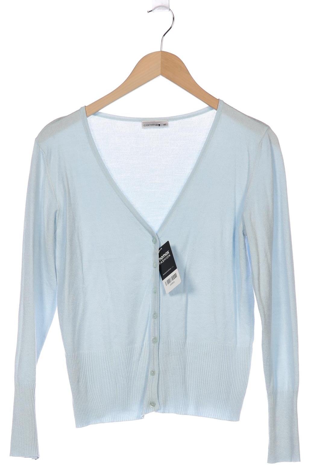 

Comma Damen Strickjacke, hellblau, Gr. 40