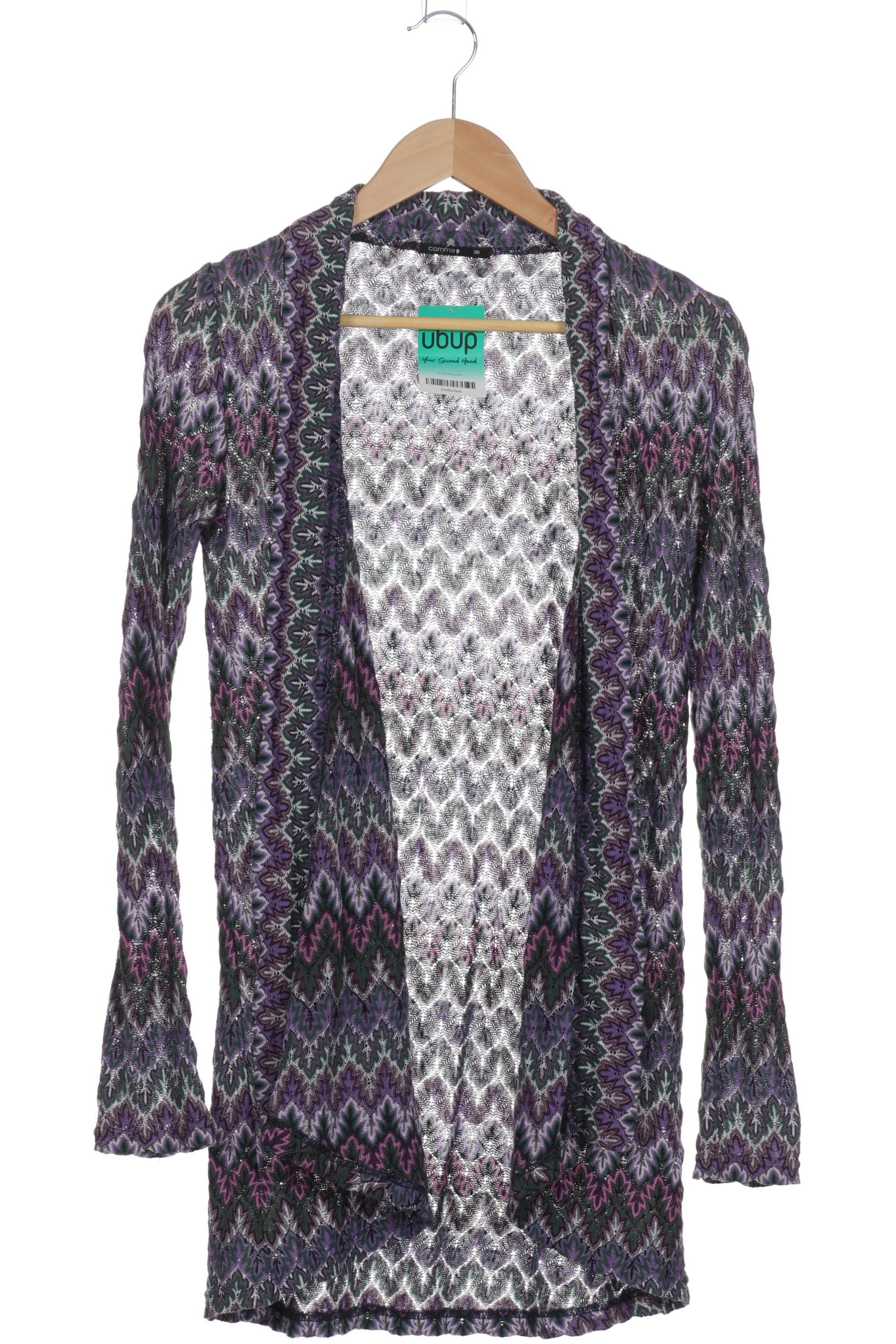 

Comma Damen Strickjacke, lila, Gr. 36