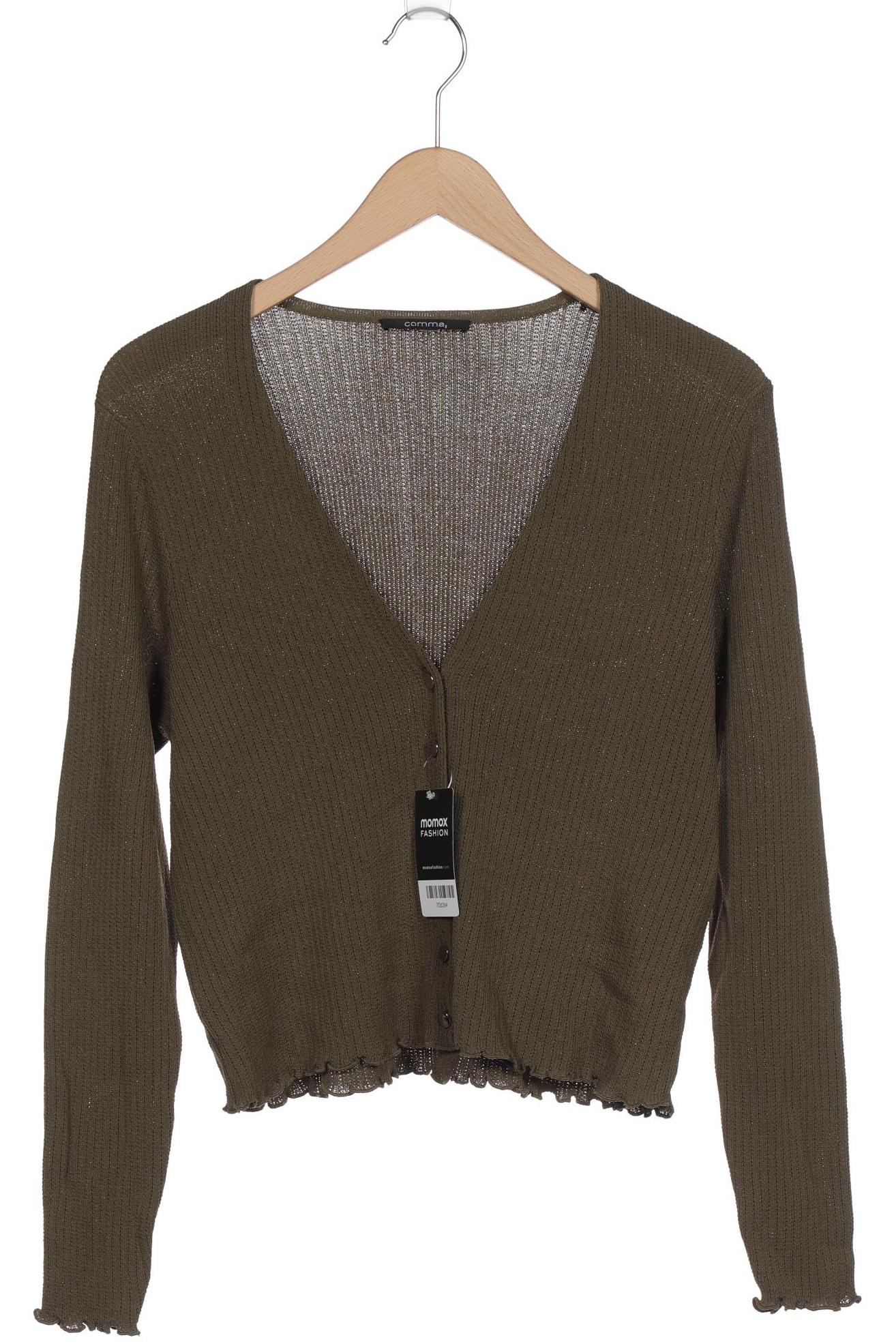 

Comma Damen Strickjacke, grün, Gr. 40