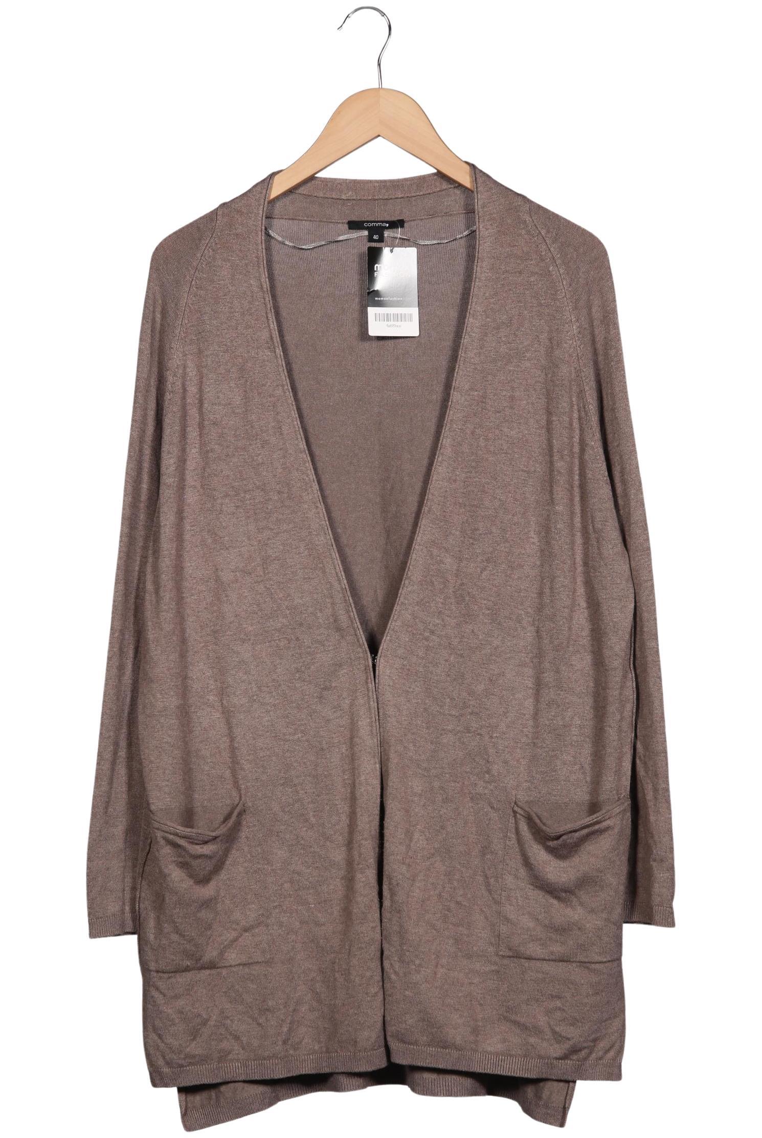 

Comma Damen Strickjacke, braun, Gr. 40