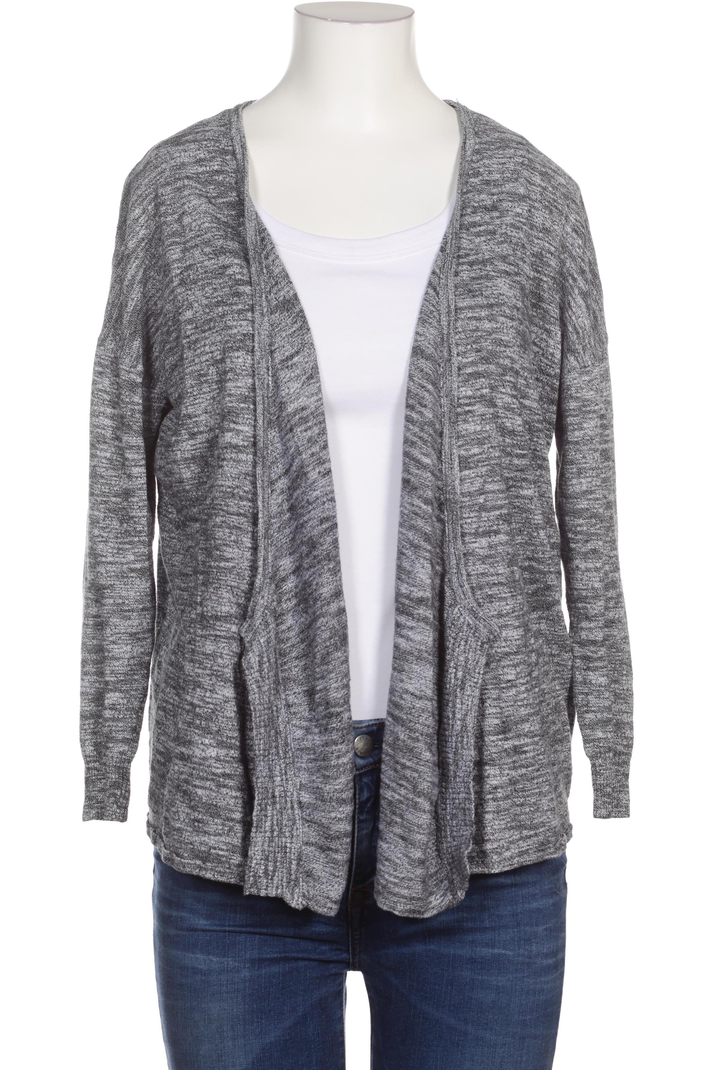 

Comma Damen Strickjacke, grau, Gr. 38