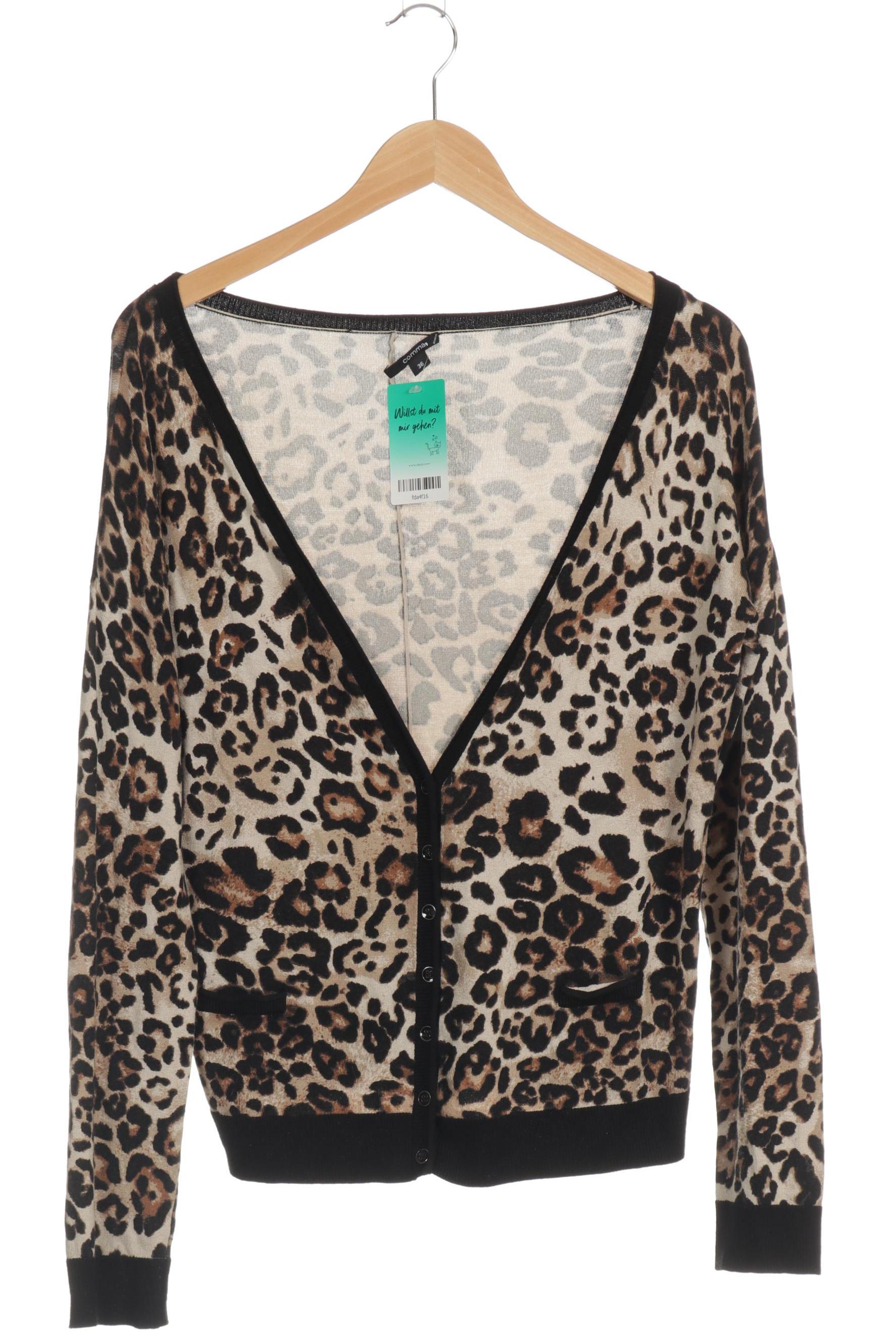 

Comma Damen Strickjacke, braun, Gr. 36