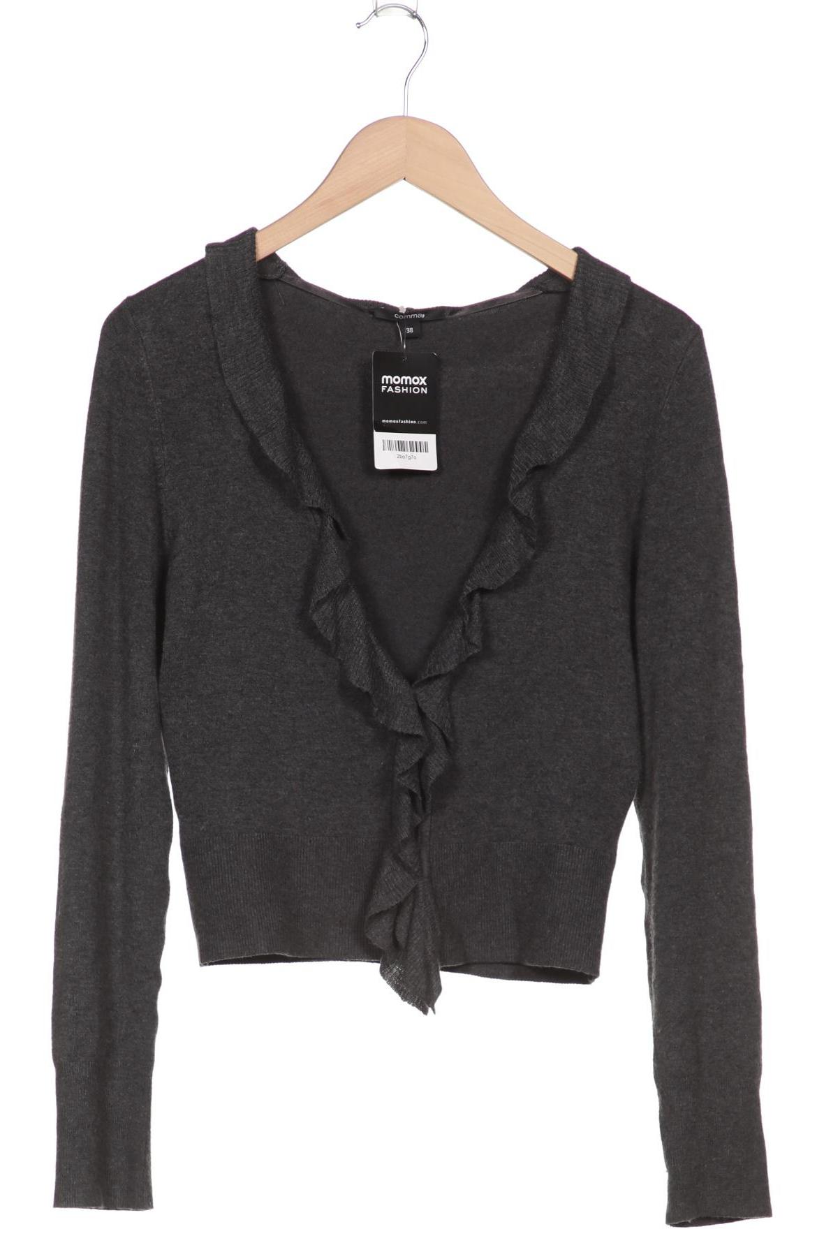 

Comma Damen Strickjacke, grau, Gr. 38