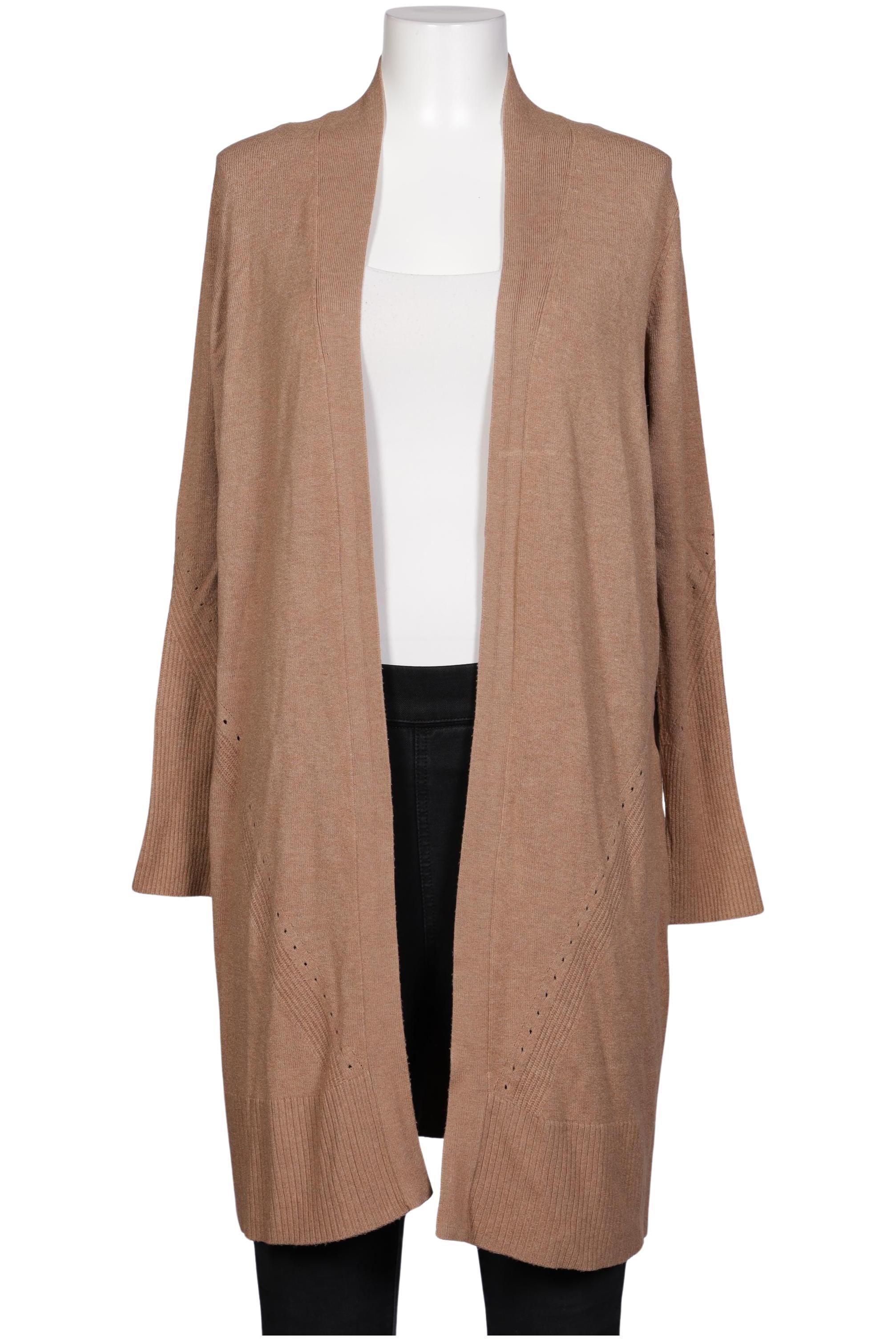 

Comma Damen Strickjacke, beige, Gr. 42