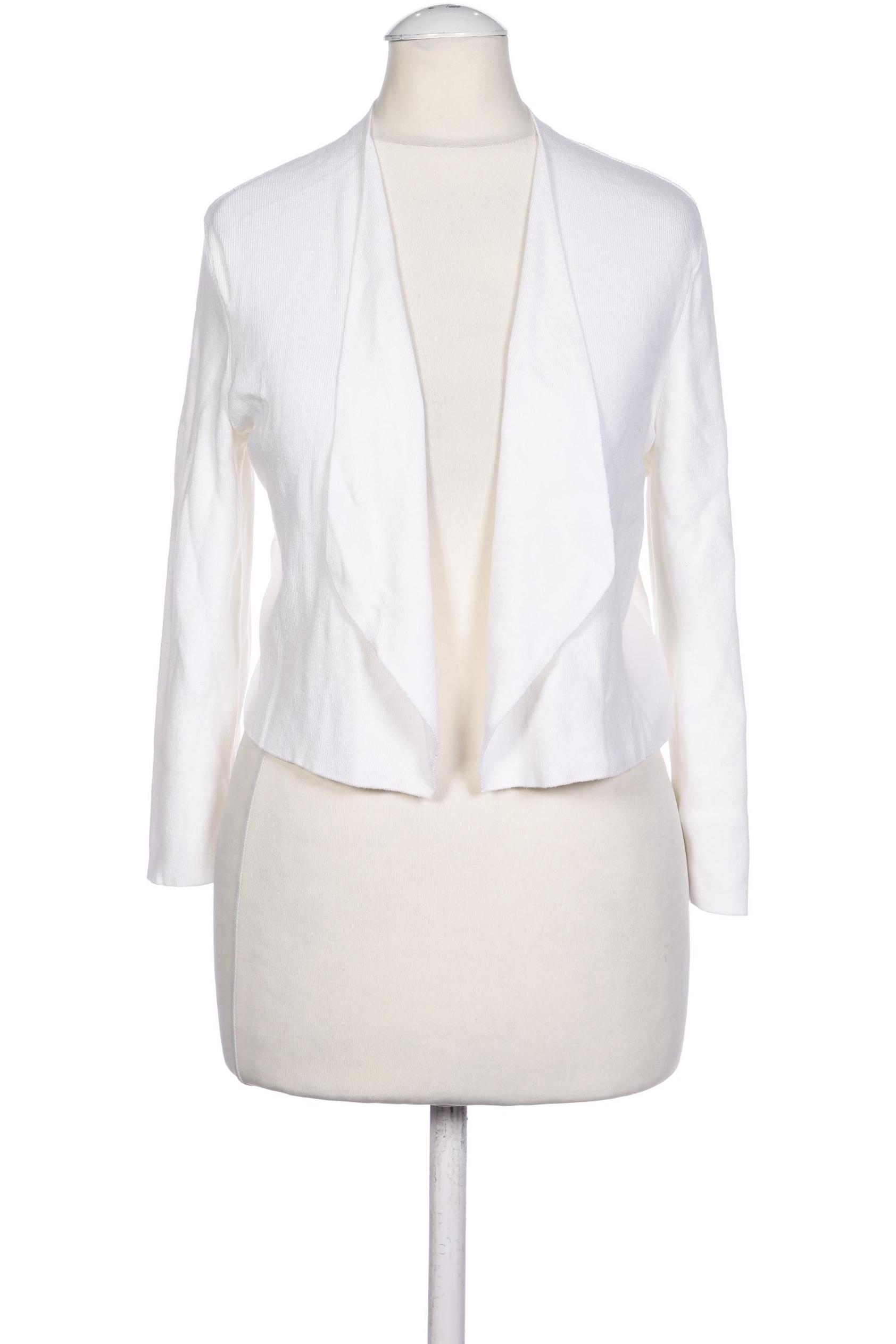 

Comma Damen Strickjacke, weiß, Gr. 36