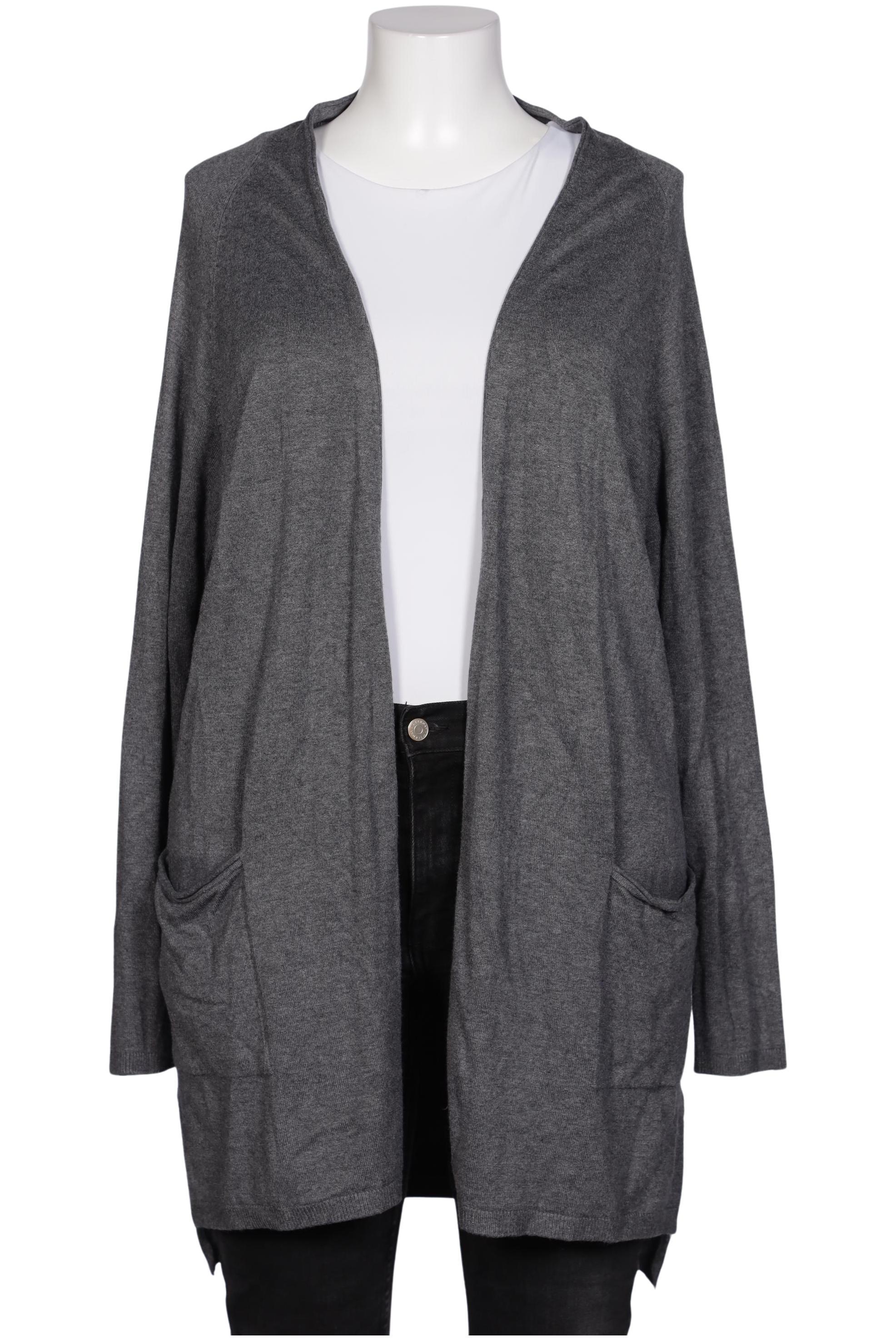 

Comma Damen Strickjacke, grau, Gr. 44