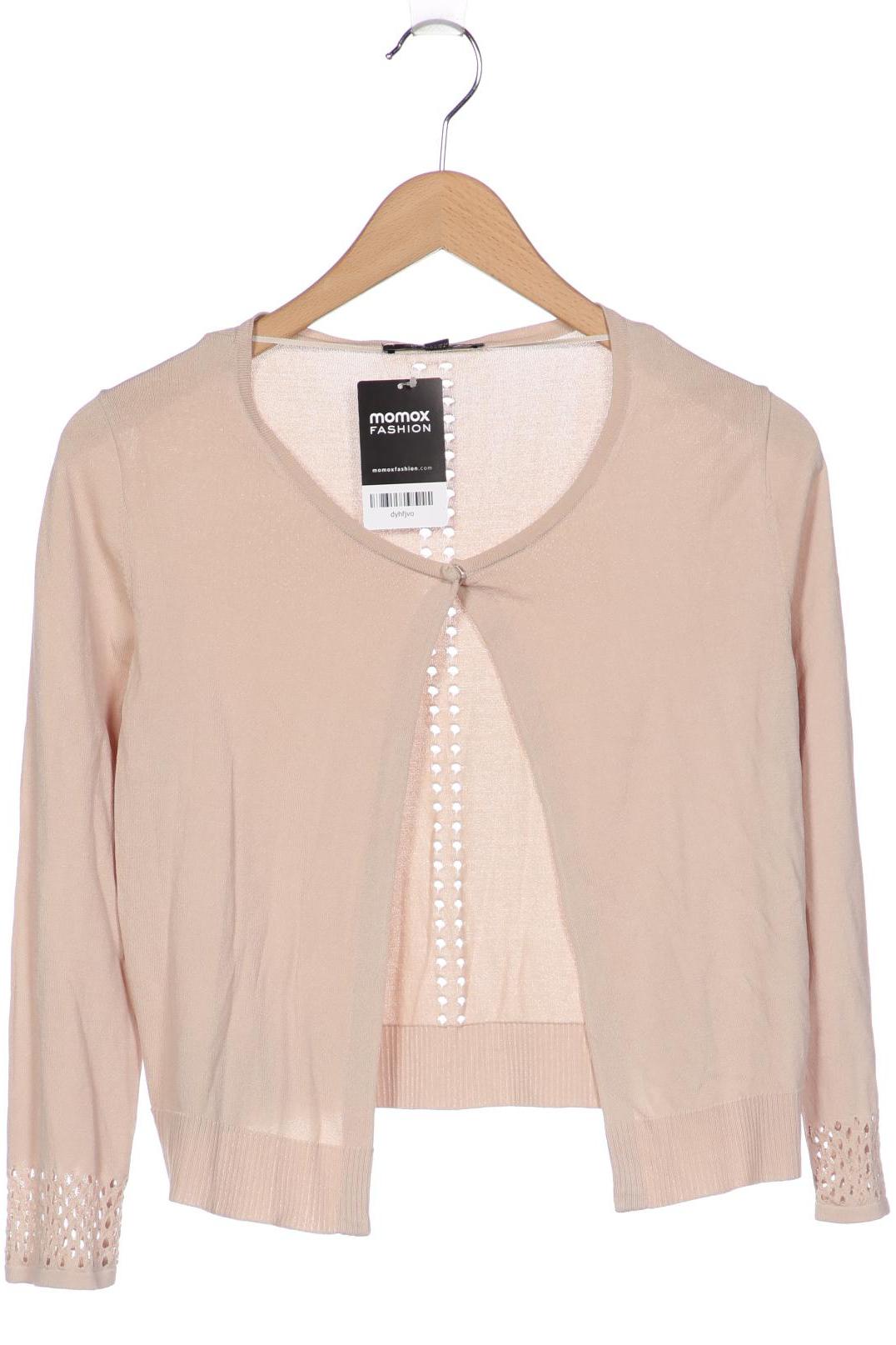

Comma Damen Strickjacke, beige, Gr. 38
