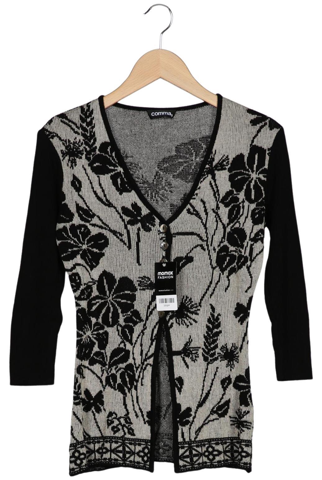 

Comma Damen Strickjacke, mehrfarbig, Gr. 36