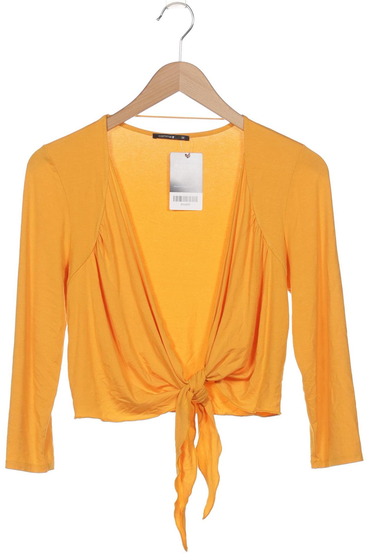 

Comma Damen Strickjacke, orange, Gr. 38