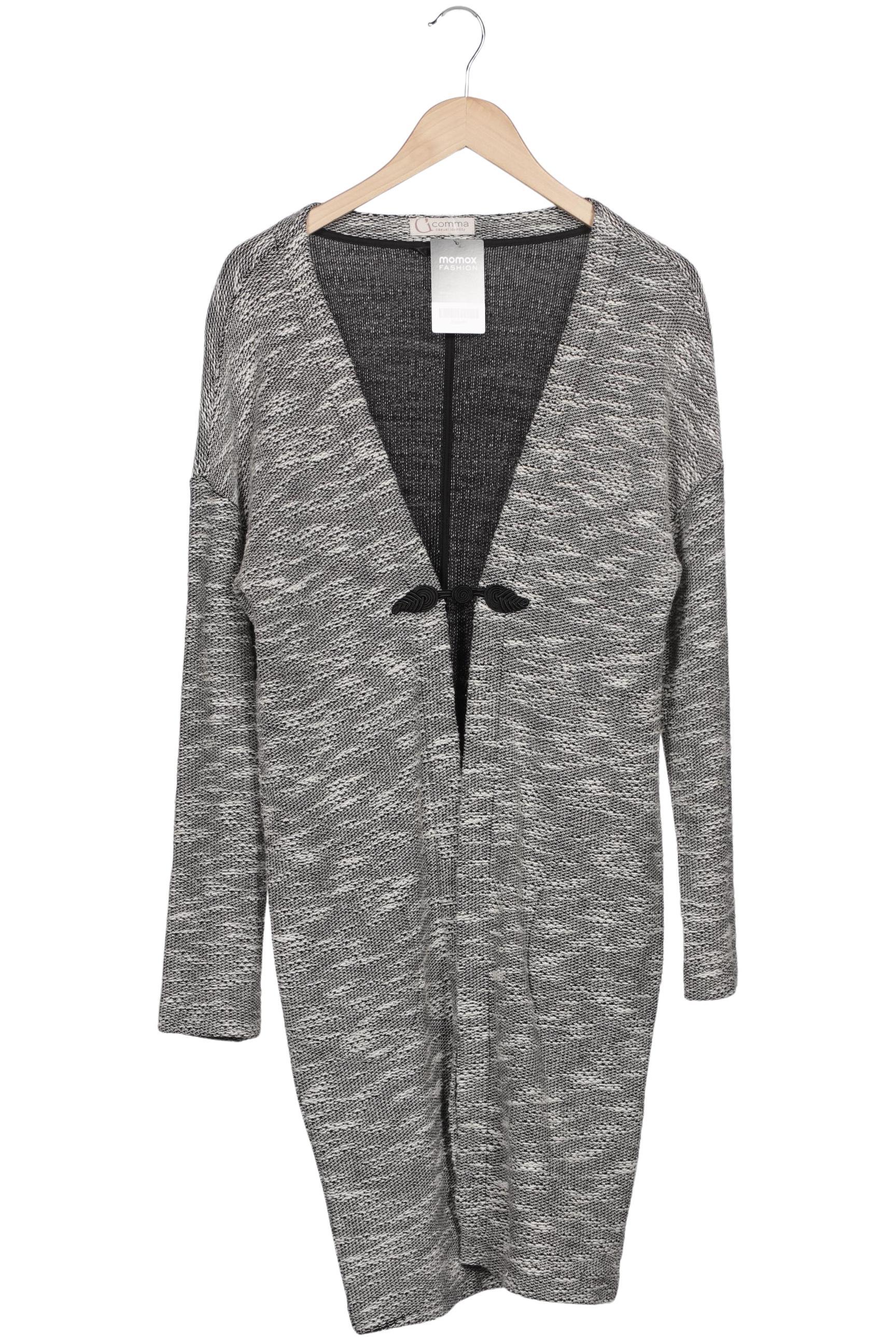 

Comma Damen Strickjacke, grau, Gr. 40