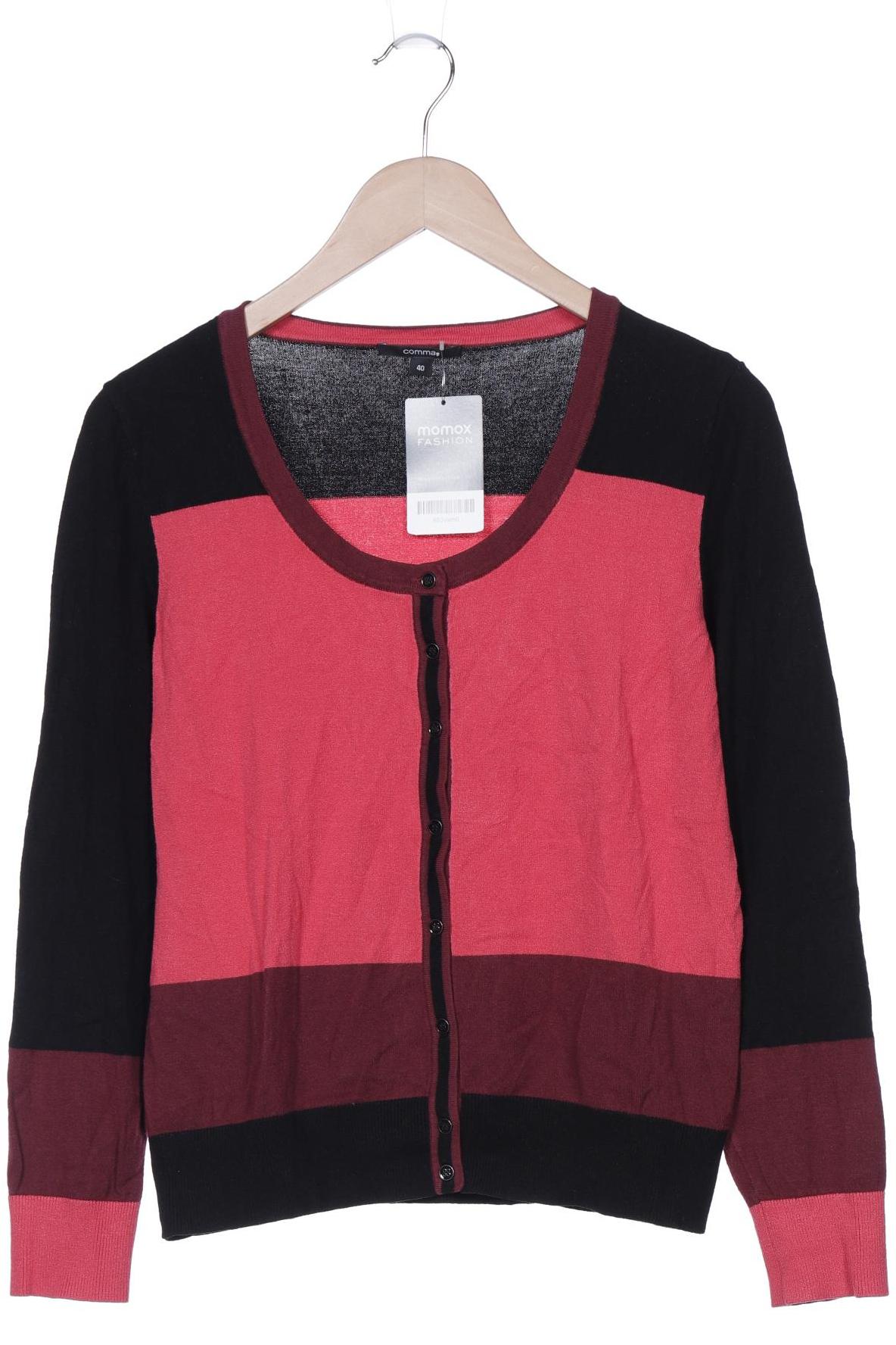 

Comma Damen Strickjacke, pink, Gr. 40