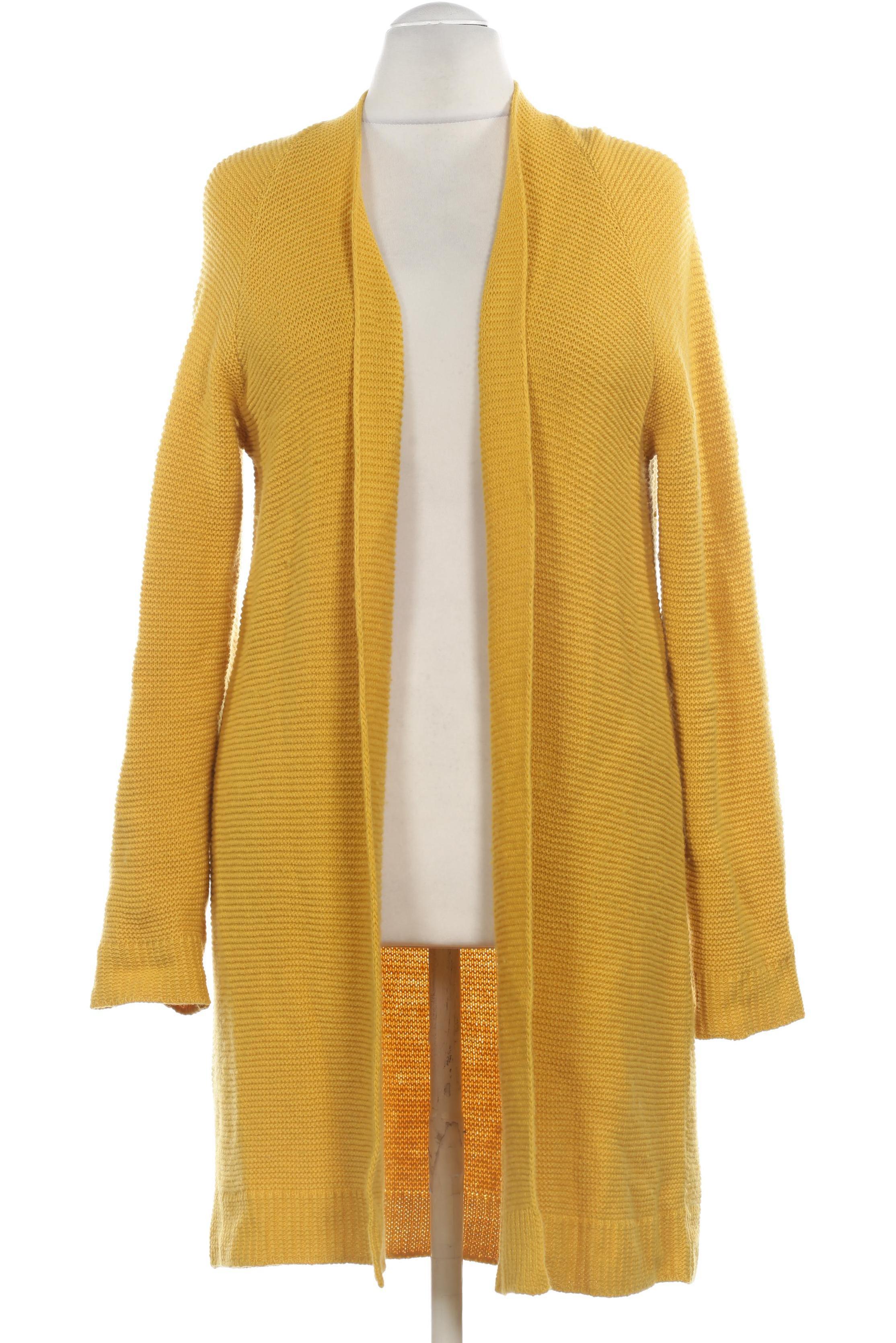 

Comma Damen Strickjacke, gelb, Gr. 40