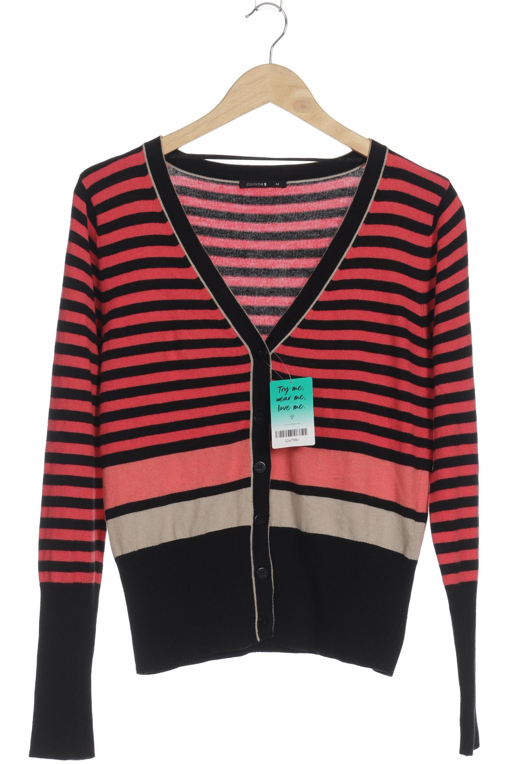 

Comma Damen Strickjacke, rot, Gr. 42